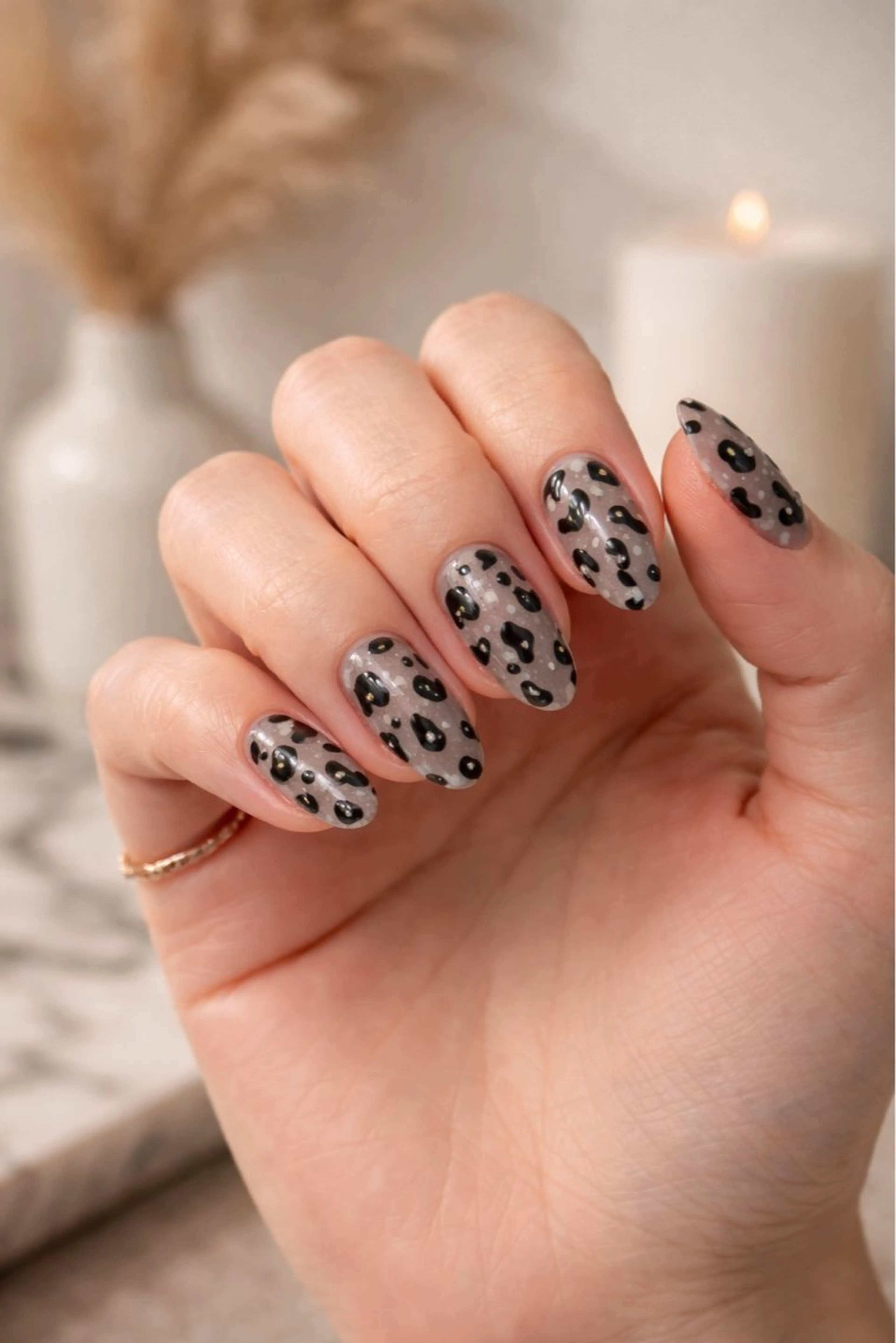 ネイル アニマル柄 シンプルネイル ハンドネイル Kii nailのネイルデザイン