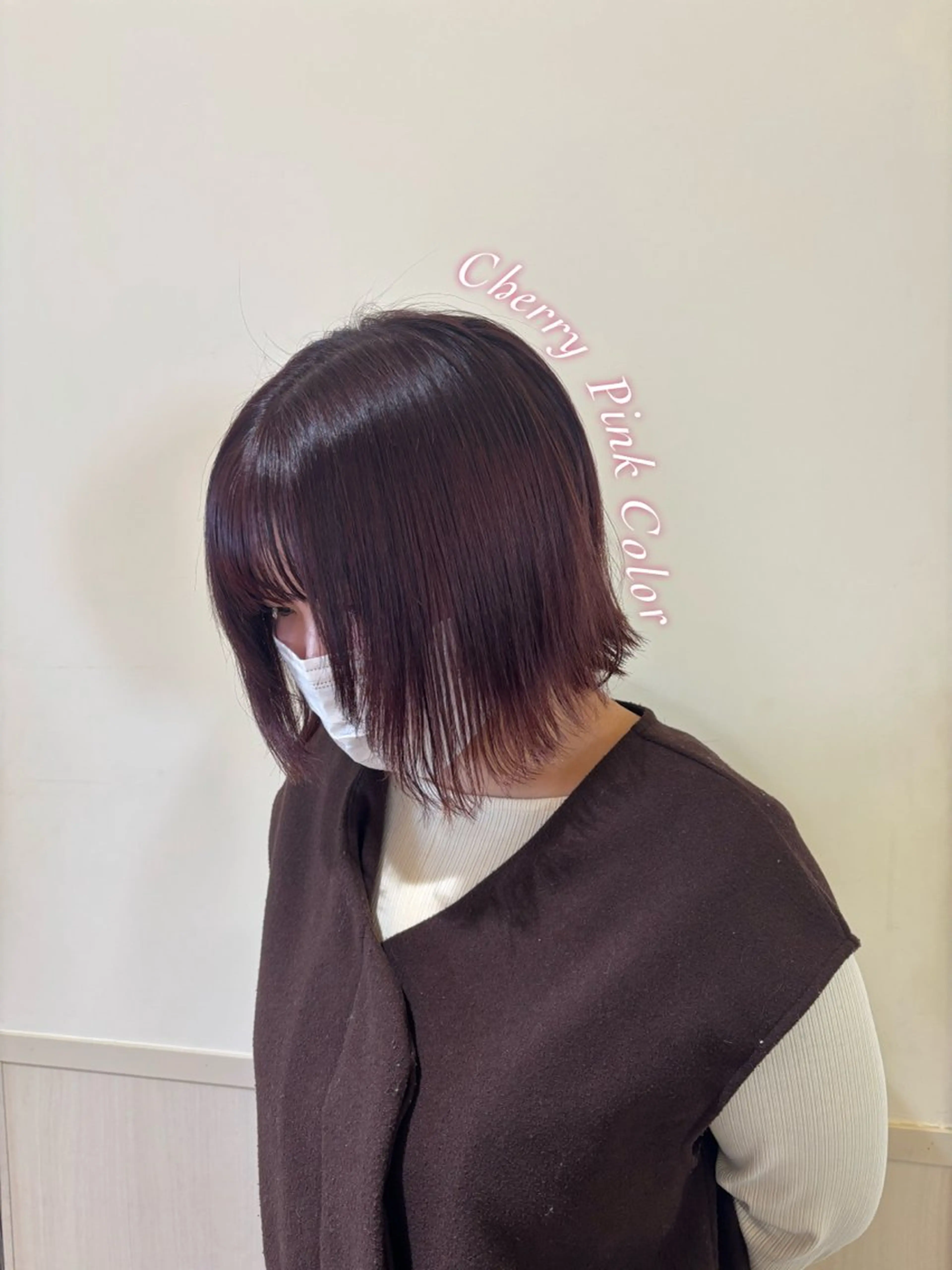 ミディアム カット ヘアカラー 美奈 🫧のヘアスタイル