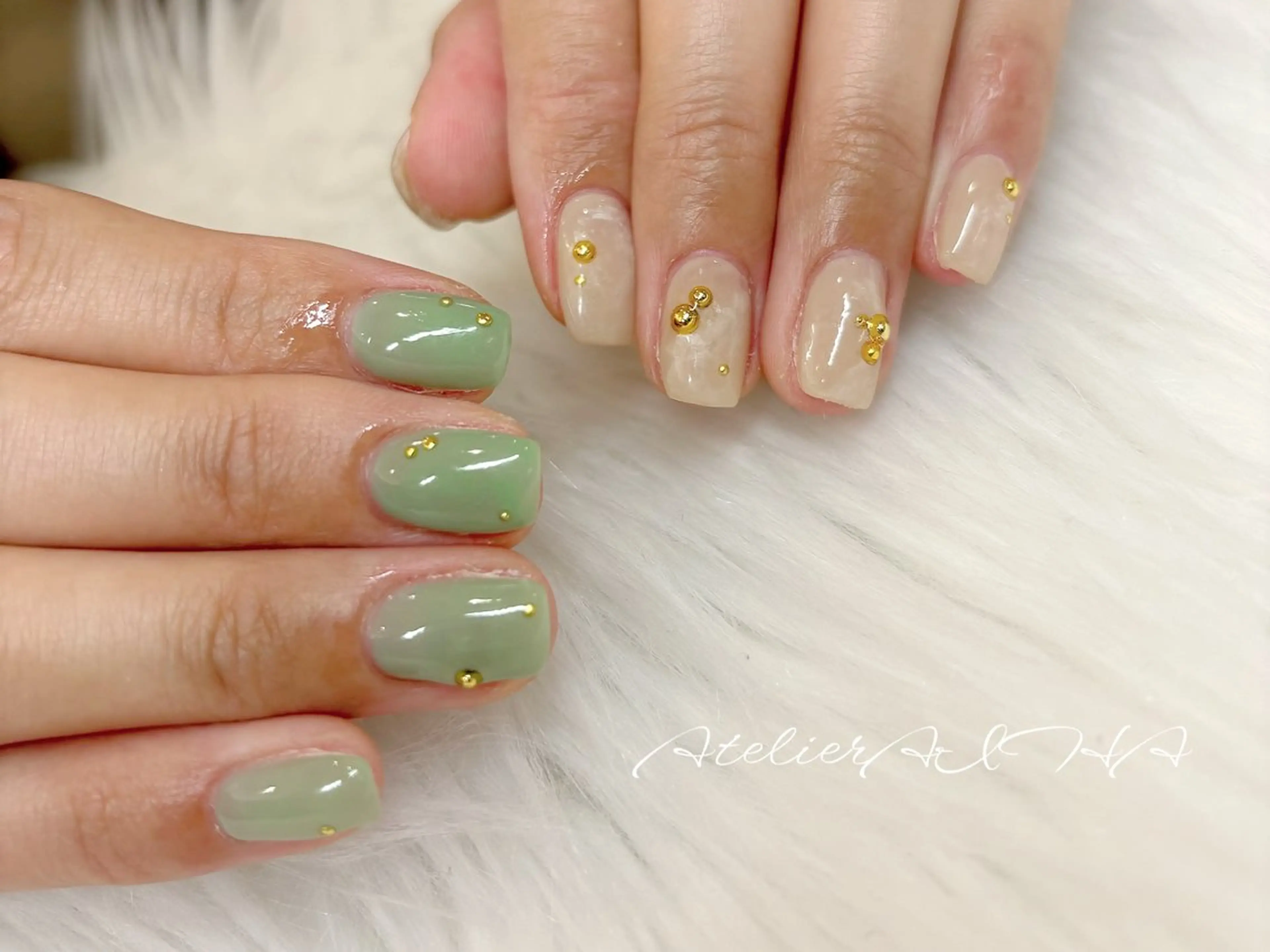 ネイル ハンドネイル アトリエAIHA★ フィルイン推奨サロンのネイルデザイン