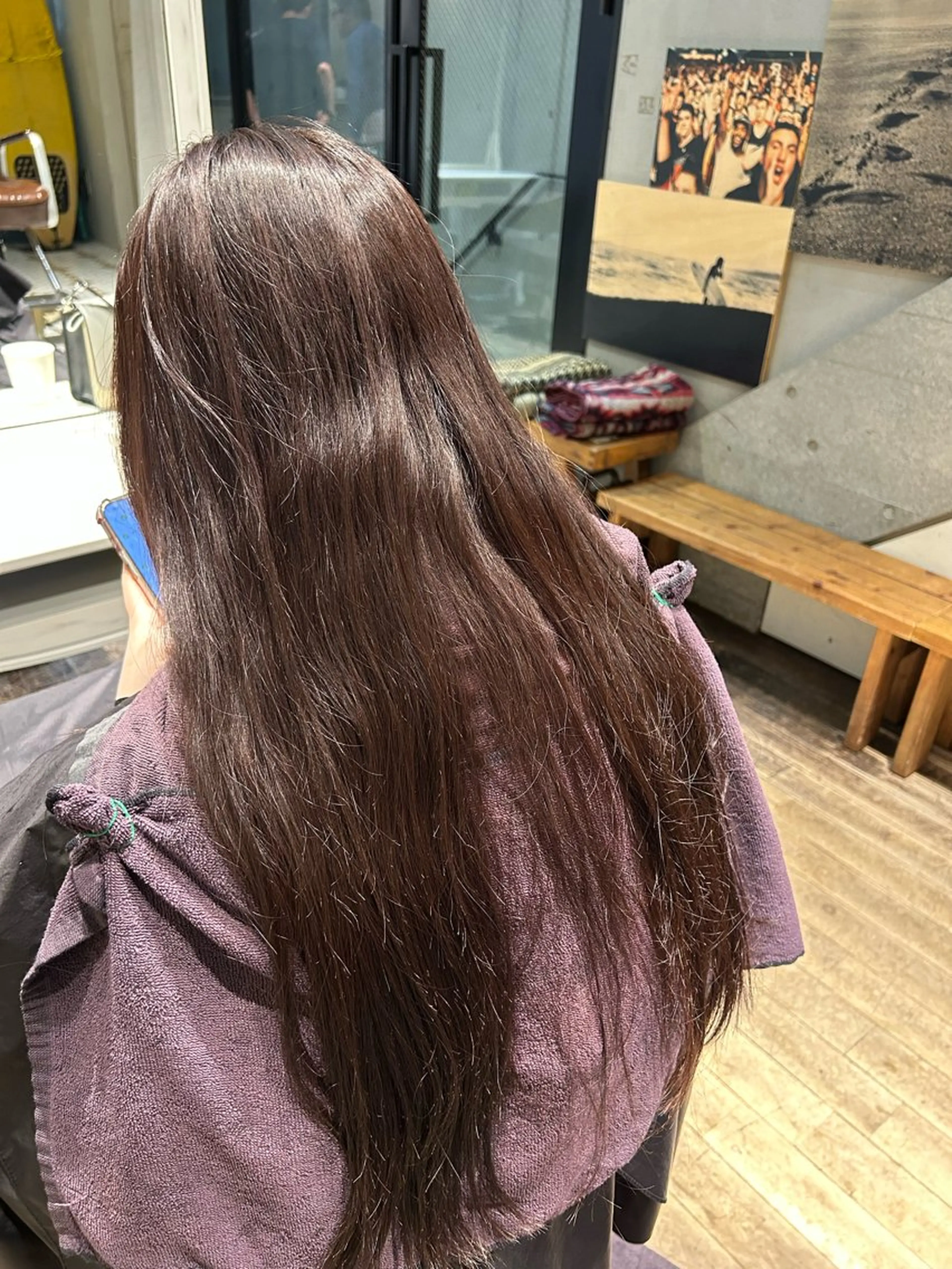 ロング ヘアカラー 渋谷/縮毛矯正✨ 惺虎のヘアスタイル