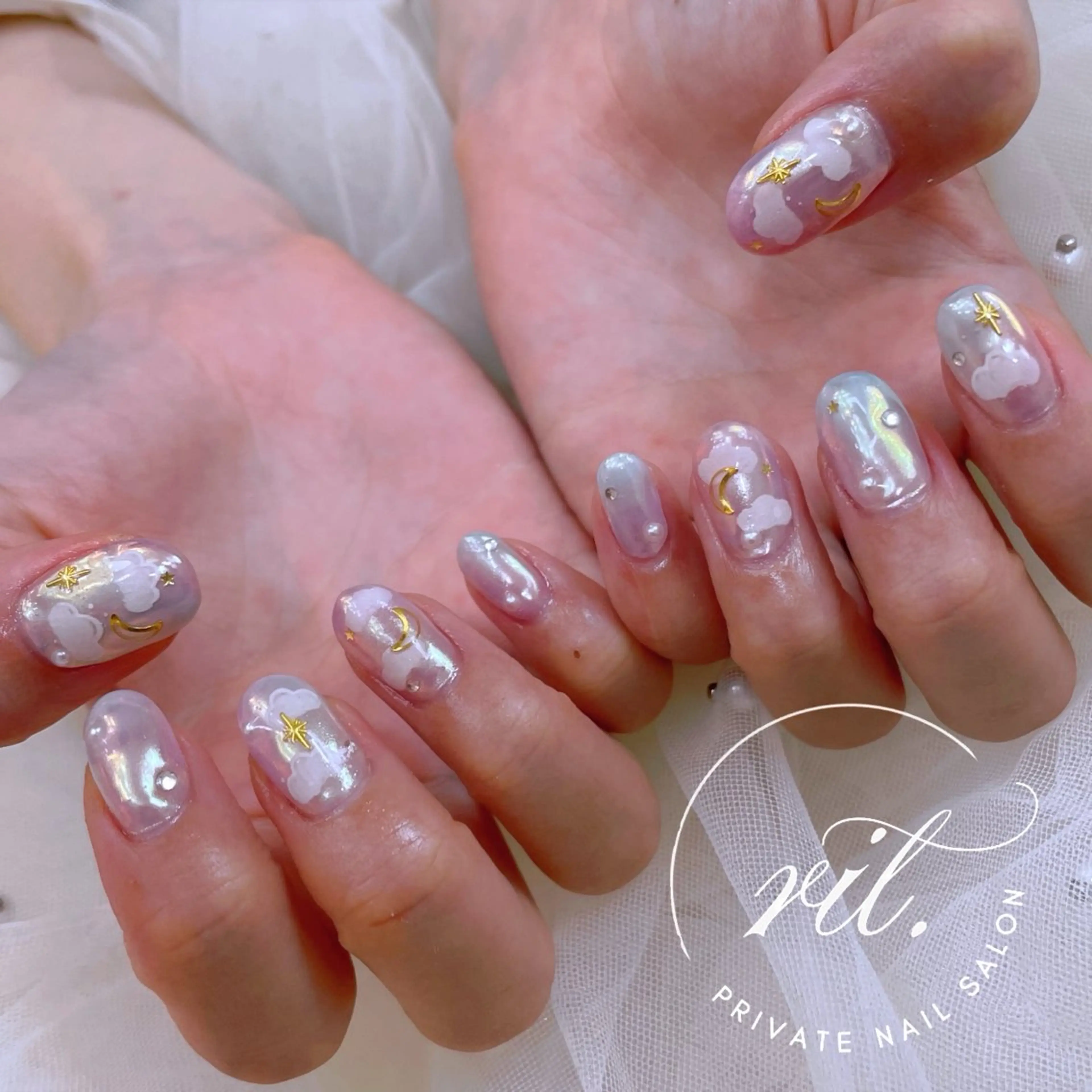 ネイル マグネットネイル ハンドネイル rit. _リットのネイルデザイン