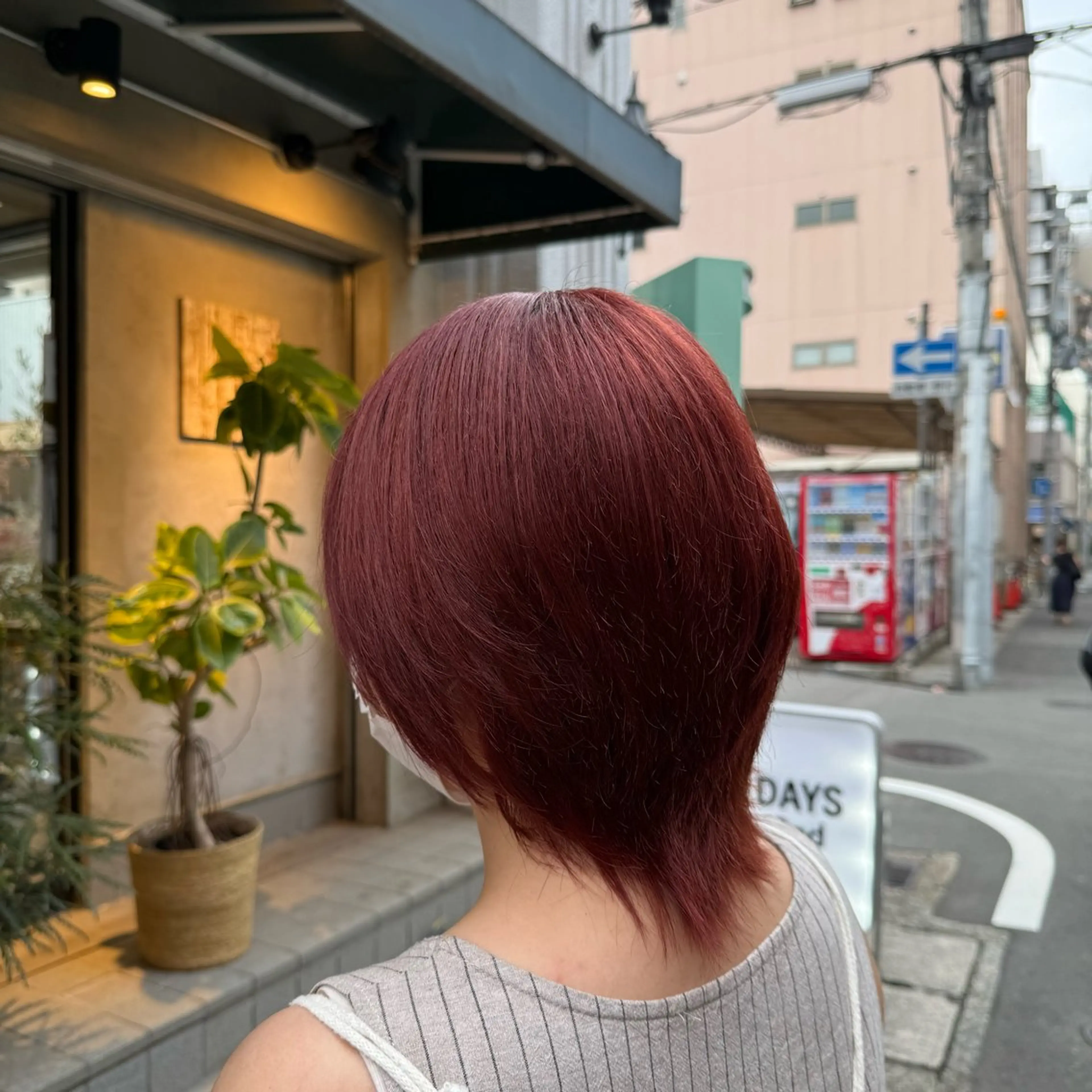 ショート カット ヘアカラー トリートメント 高橋 充輝のヘアスタイル