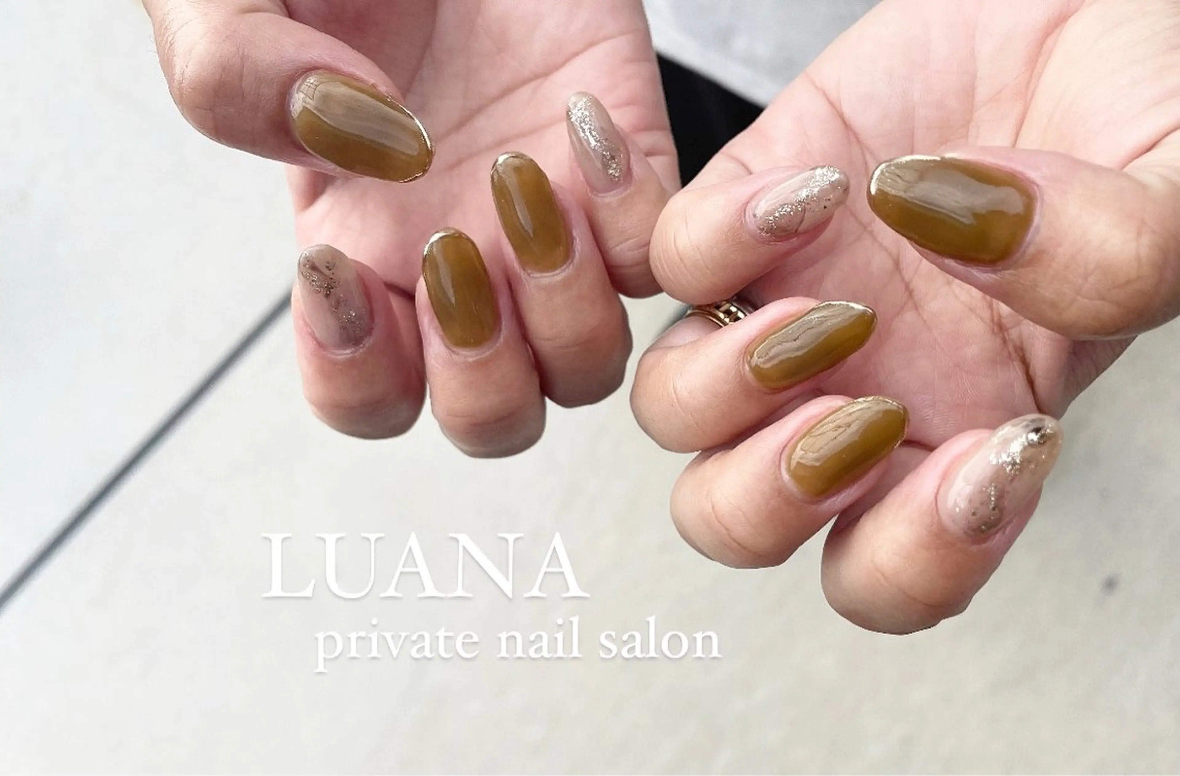 ネイル ハンドネイル ルアナ プライベートサロンのネイルデザイン