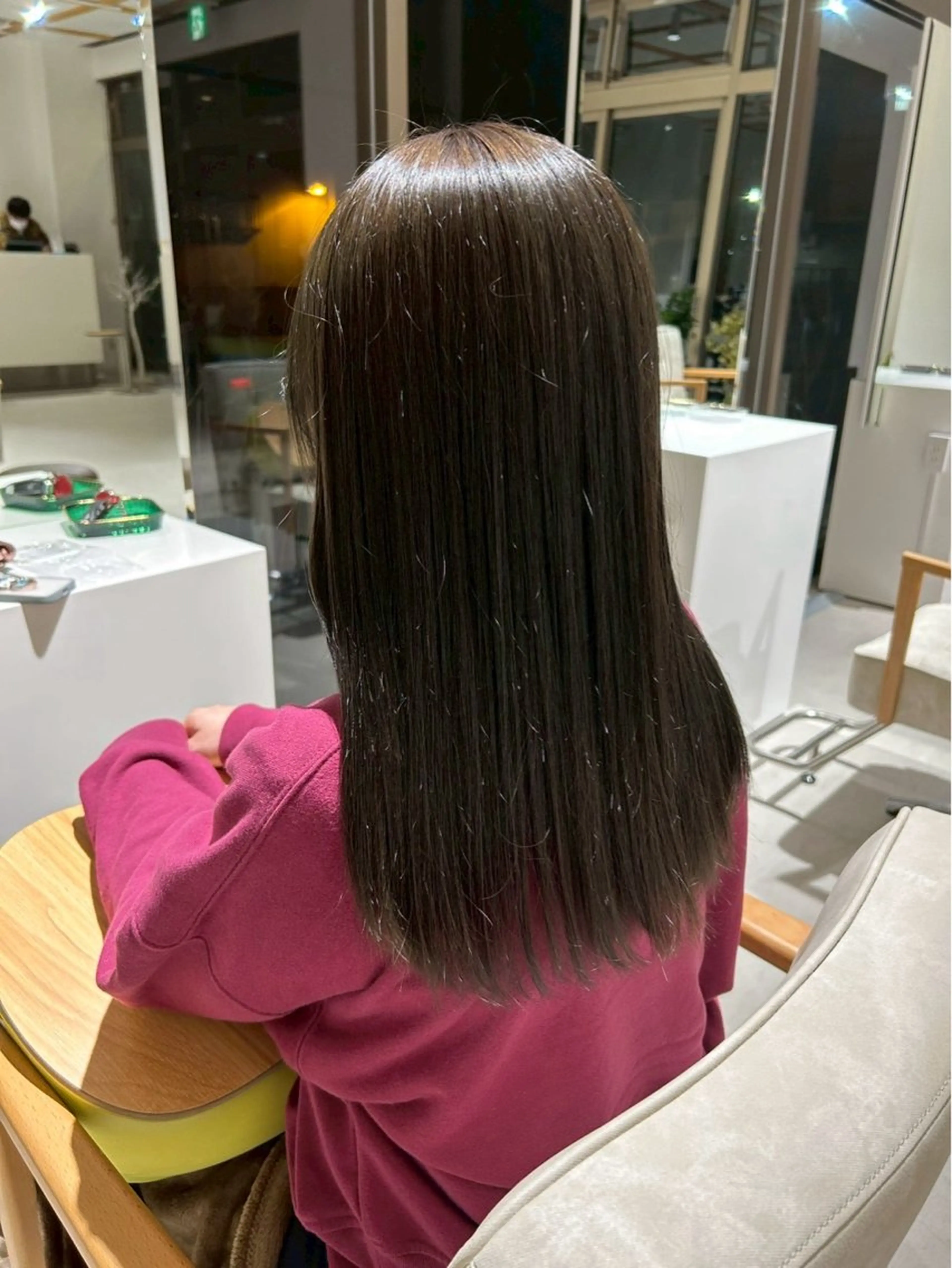 ロング トリートメント 木村 友泉のヘアスタイル