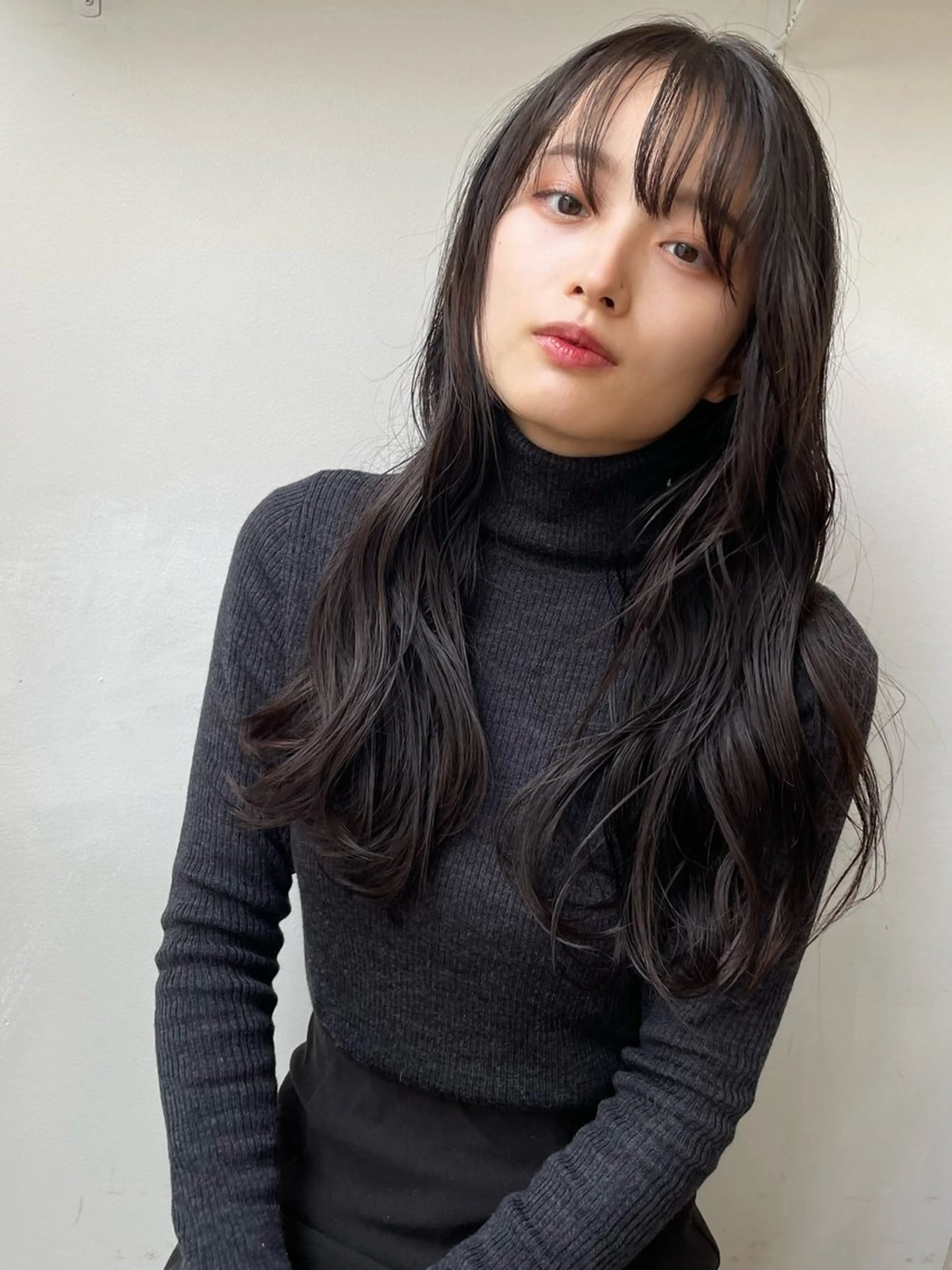 ロング カラー 透明感カラー レイヤーカット 原宿/ケパーマ 🧺ユウマのヘアスタイル