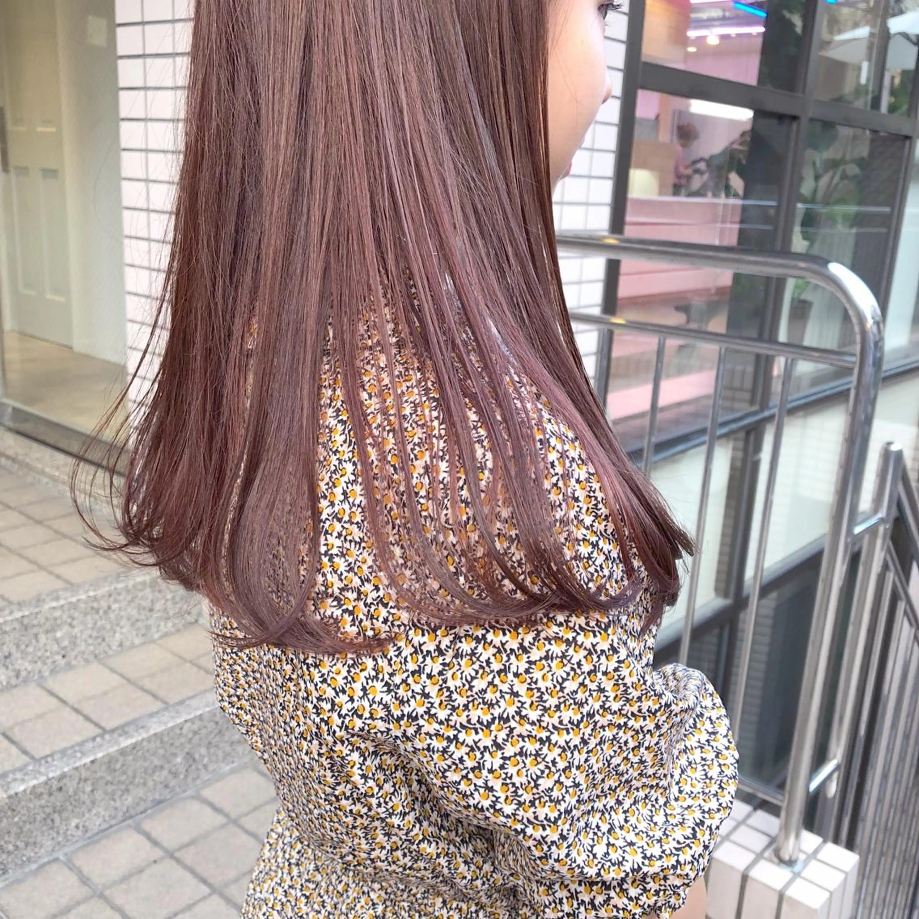 ロング カラー パーマ ヘアアレンジ メンズ ネイル マツエク・マツパ メンズブリーチ ブリーチ ブラウンカラー ブリーチなしカラー ピンクカラー カット ヘアカラー トリートメント ヘアセット 天神レイヤーカット No.1💖マユカのヘアスタイル