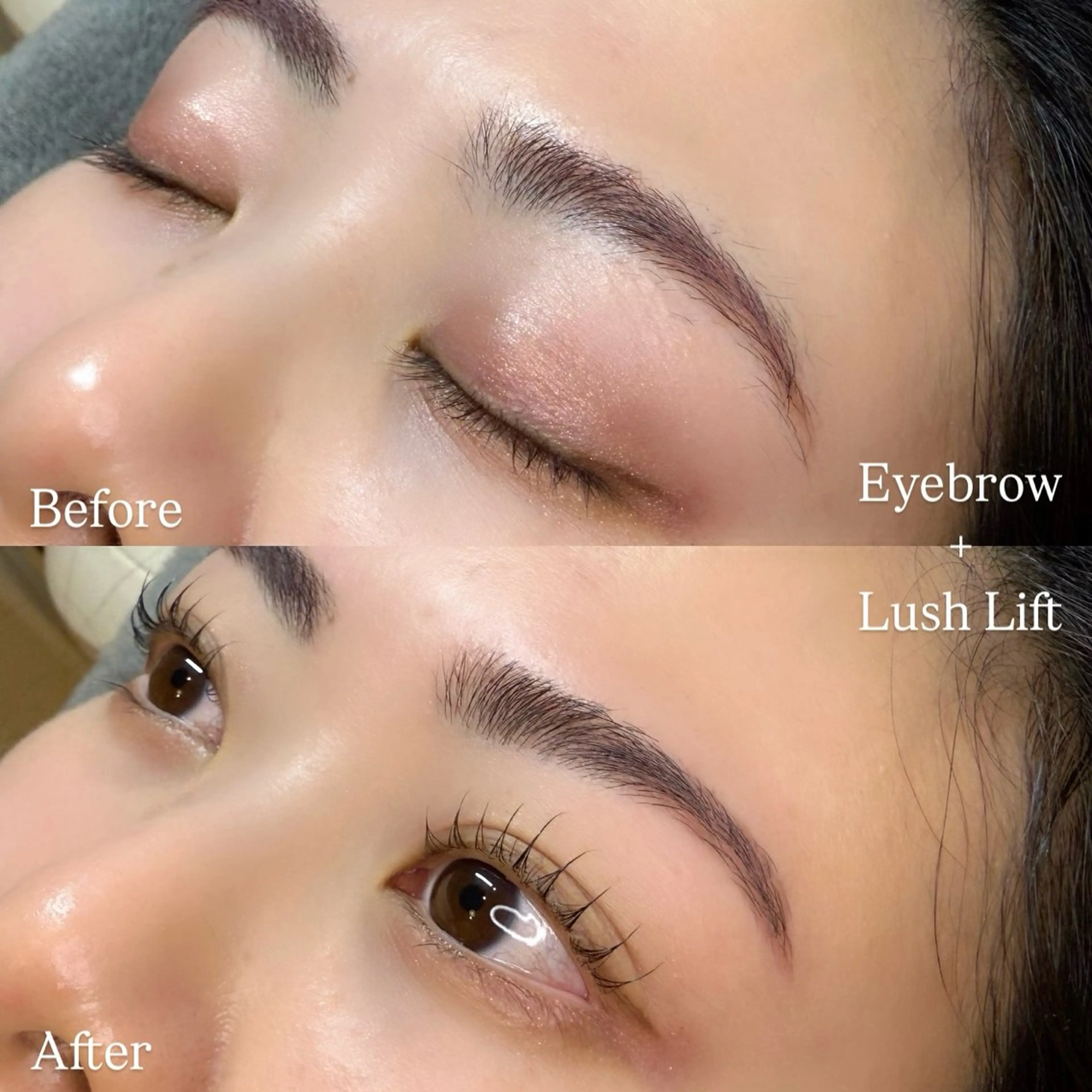 〔 Open記念限定〕次世代まつ毛パーマ上＋アイブロウの写真