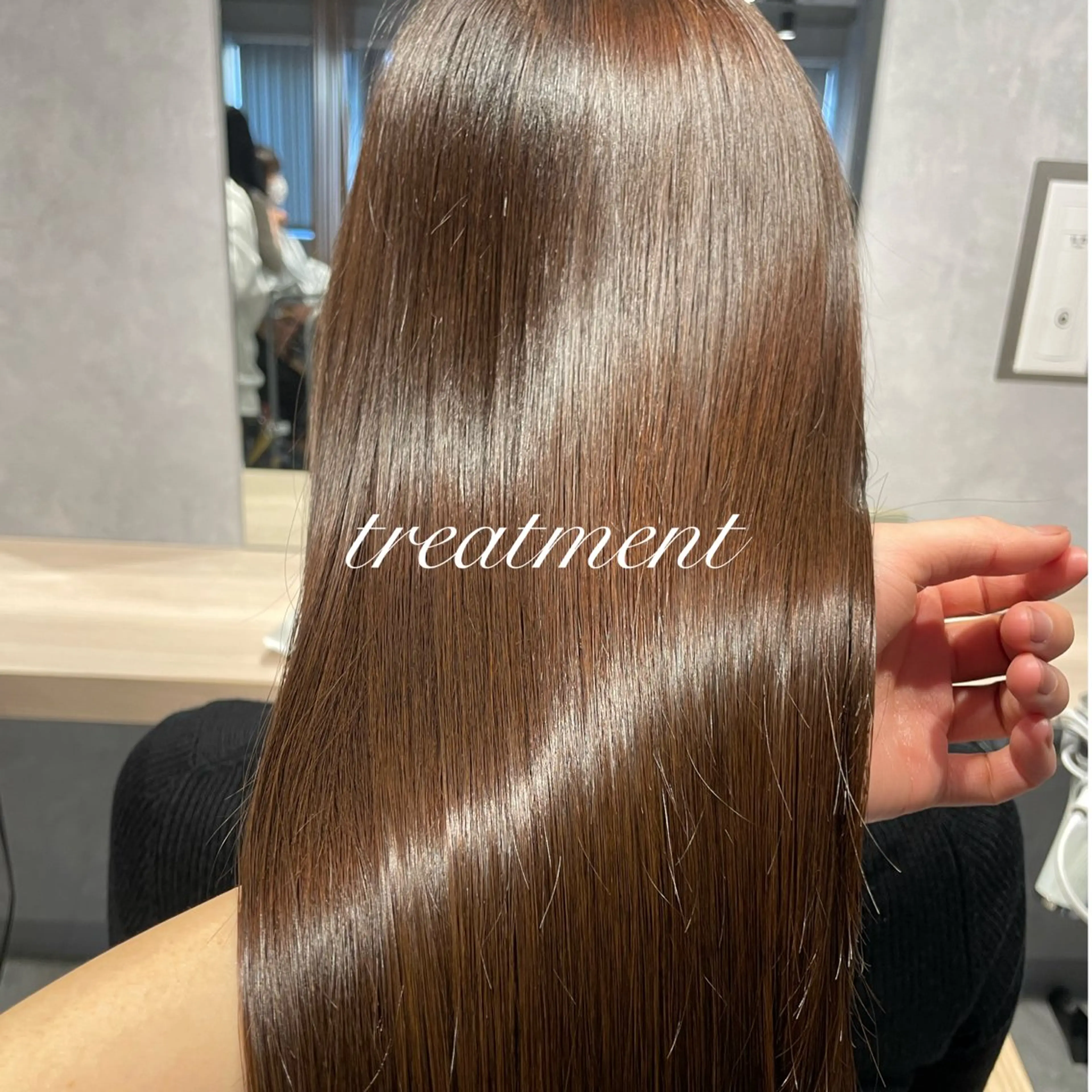セミロング カラー カット ヘアカラー トリートメント 名古屋/本山髪質改善 NANA❤️のヘアスタイル