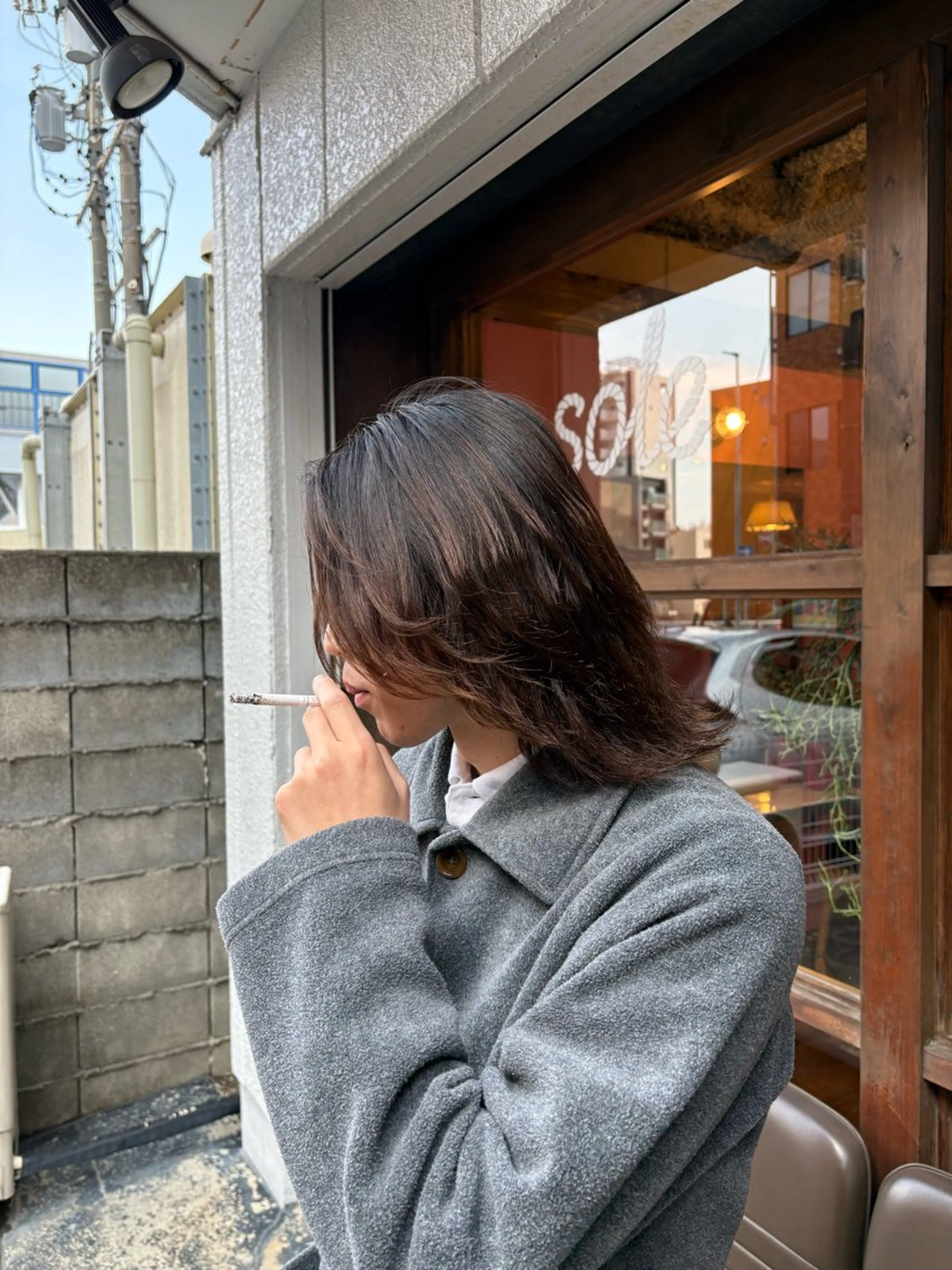 パーマ落としの写真