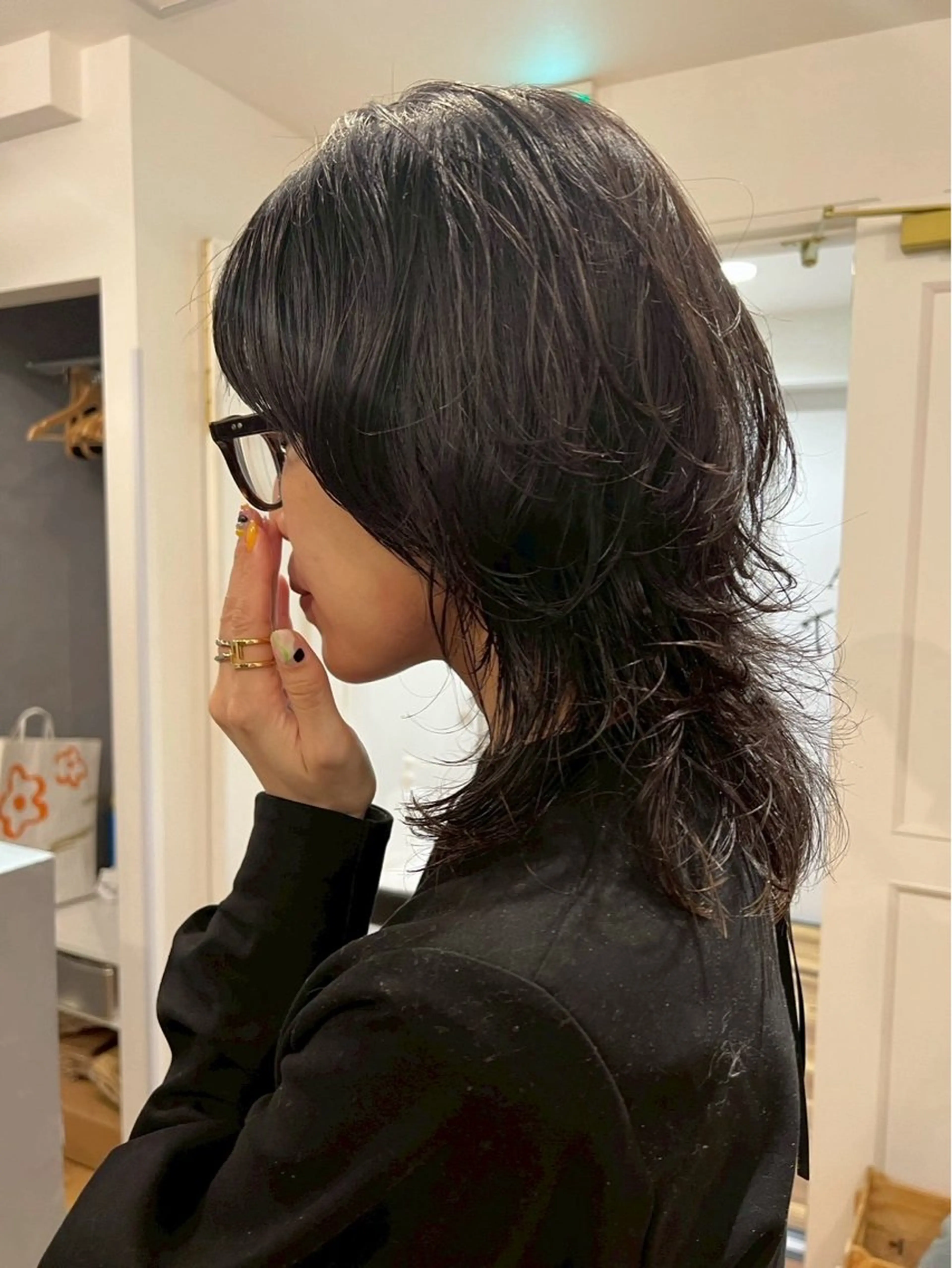 ミディアム パーマ ANs. YUIのヘアスタイル