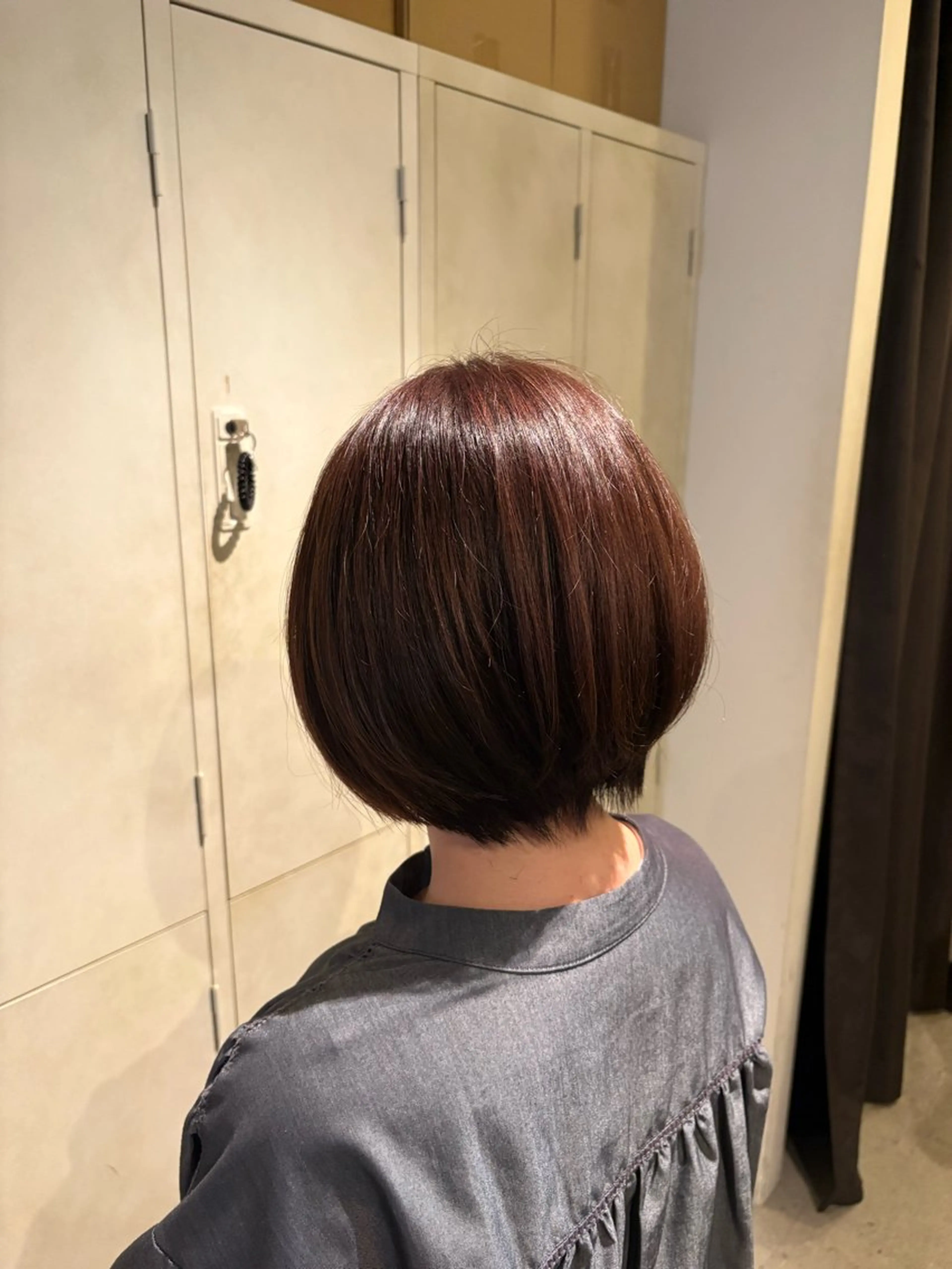 ショート カラー 🌸艶カラー/似合わ せカット/サクラ🌸のヘアスタイル
