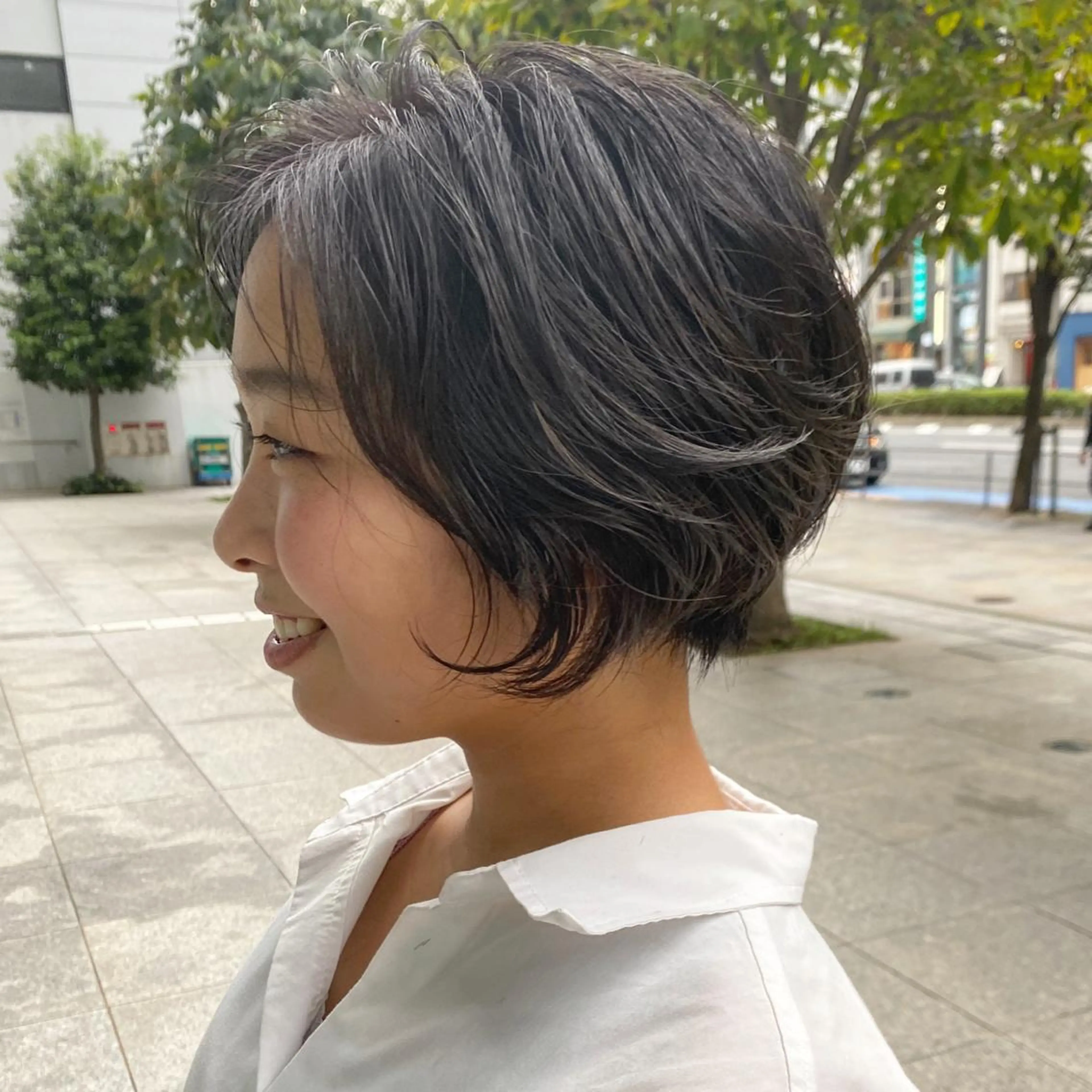ショート カラー ヘアアレンジ 【代表】 たき〜のヘアスタイル