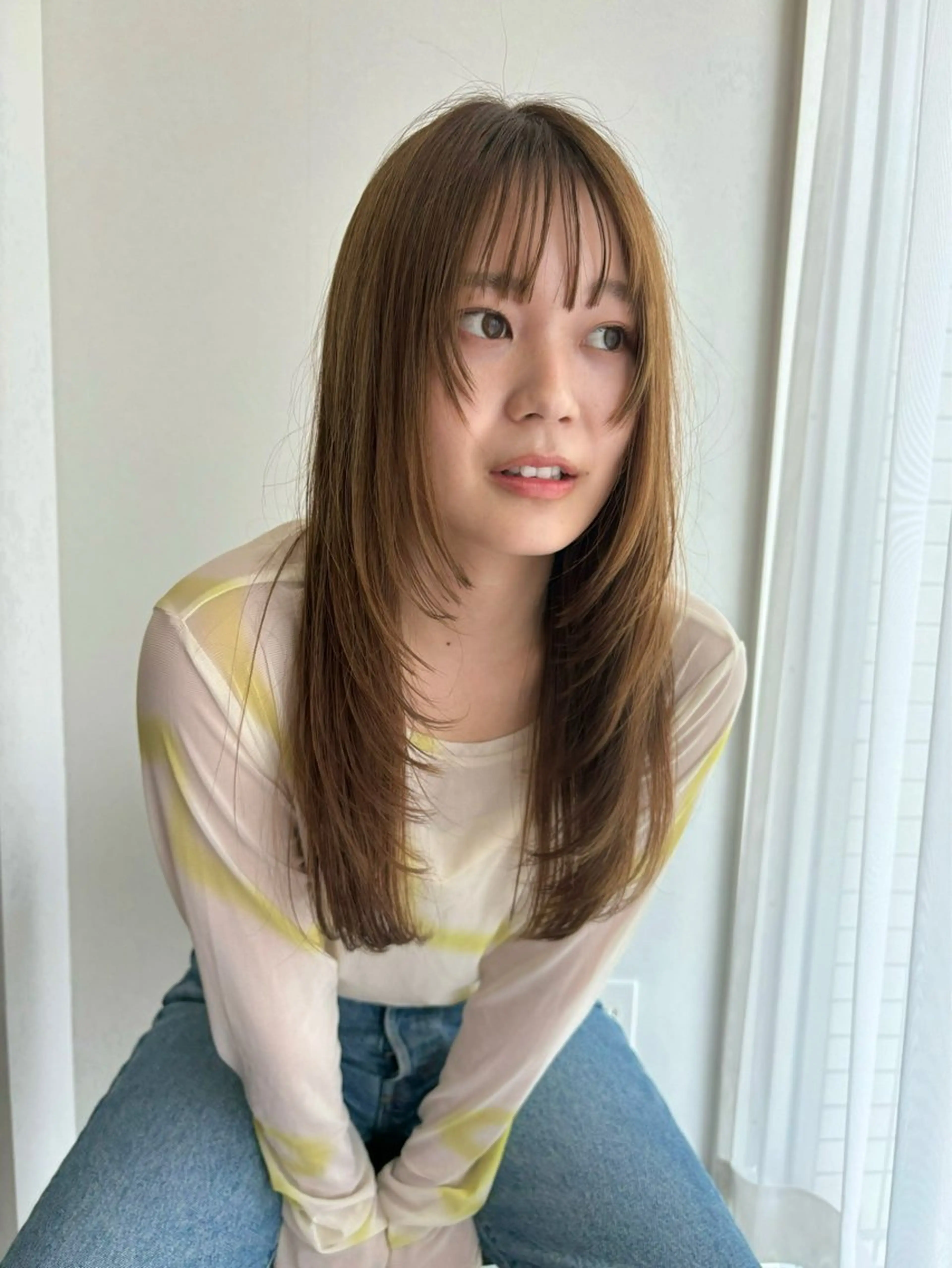 【🫧理想の艶髪へ🫧】カット+カラー+コアミートリートメントの写真