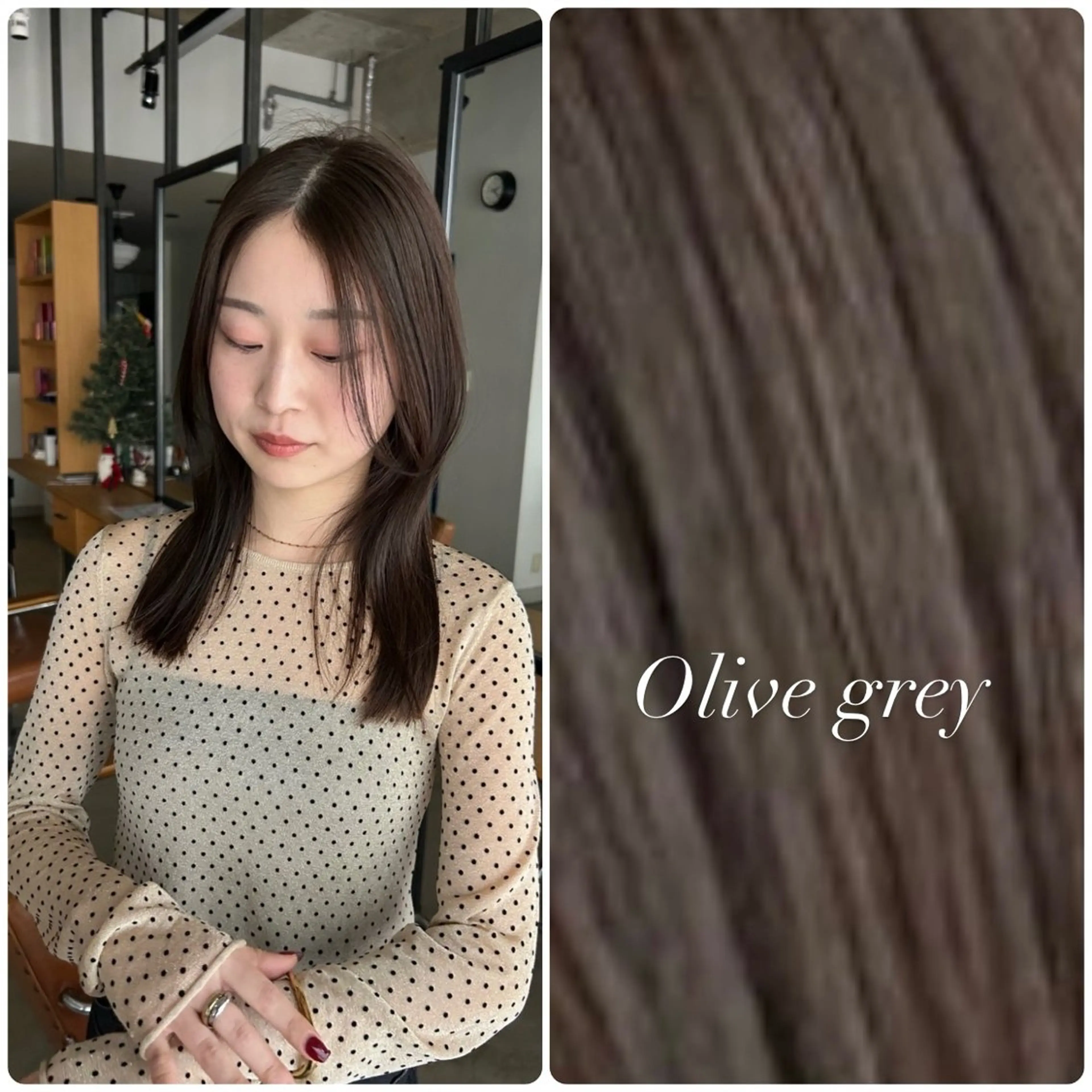 【限定価格】透明感カラー+2STEPトリートメント このメニューは最終受付が18時になってますの写真