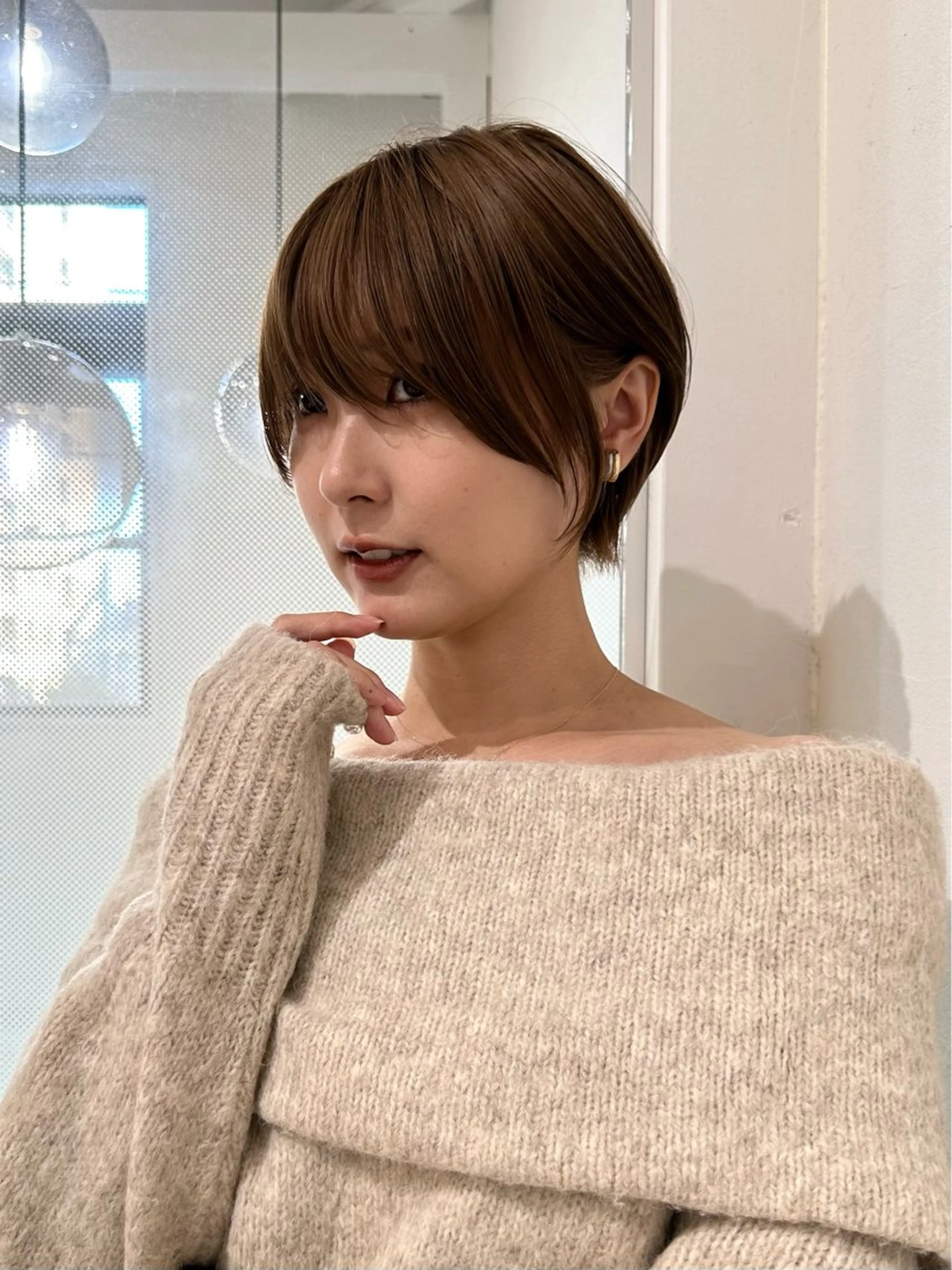 ショート ショートヘア カット ヘアカラー トリートメント ヘッドスパ taiga レイヤー /髪質改善/矯正🌈のヘアスタイル