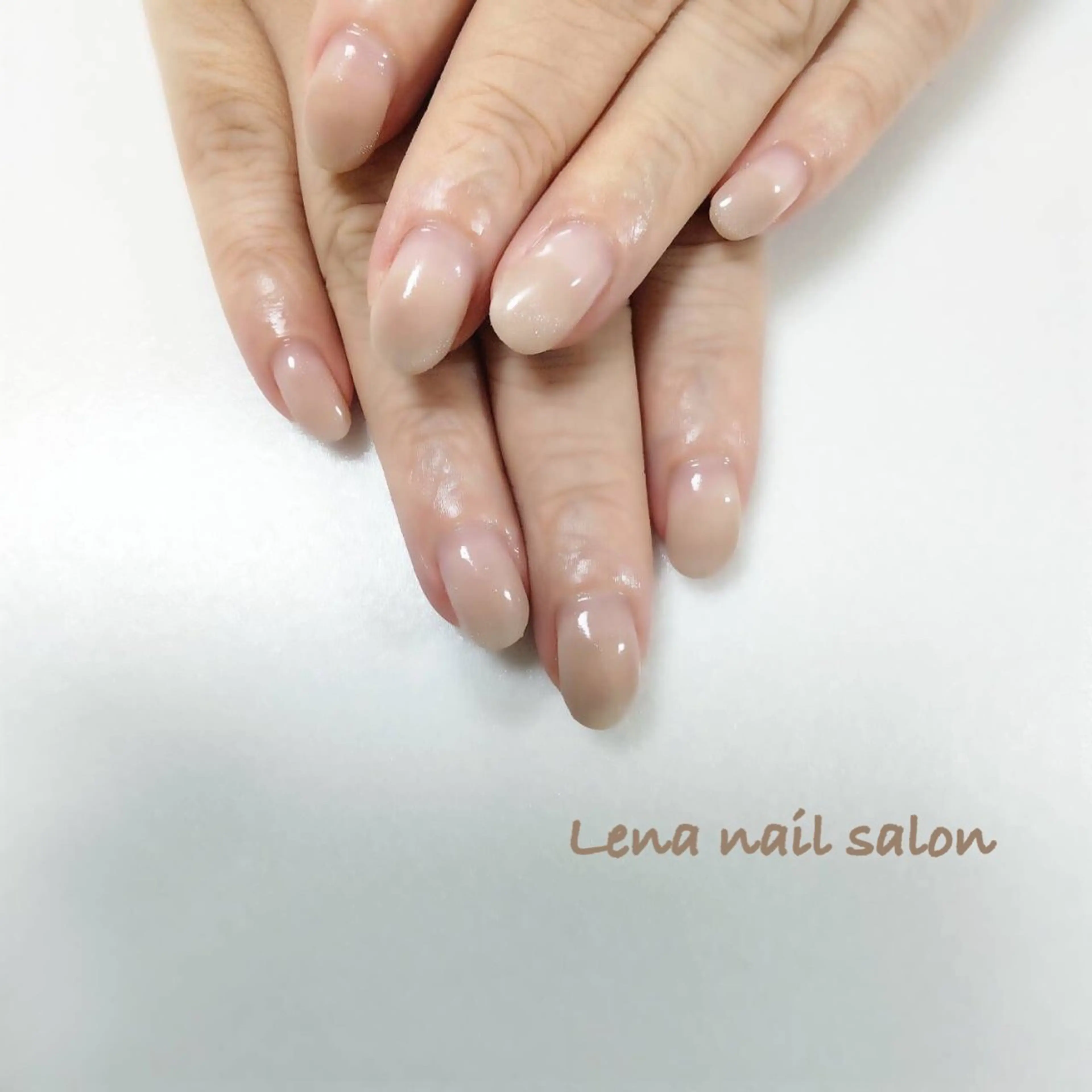 ネイル ジェルネイル キラキラネイル マグネットネイル 自爪育成ネイルケア Lena  nailのネイルデザイン