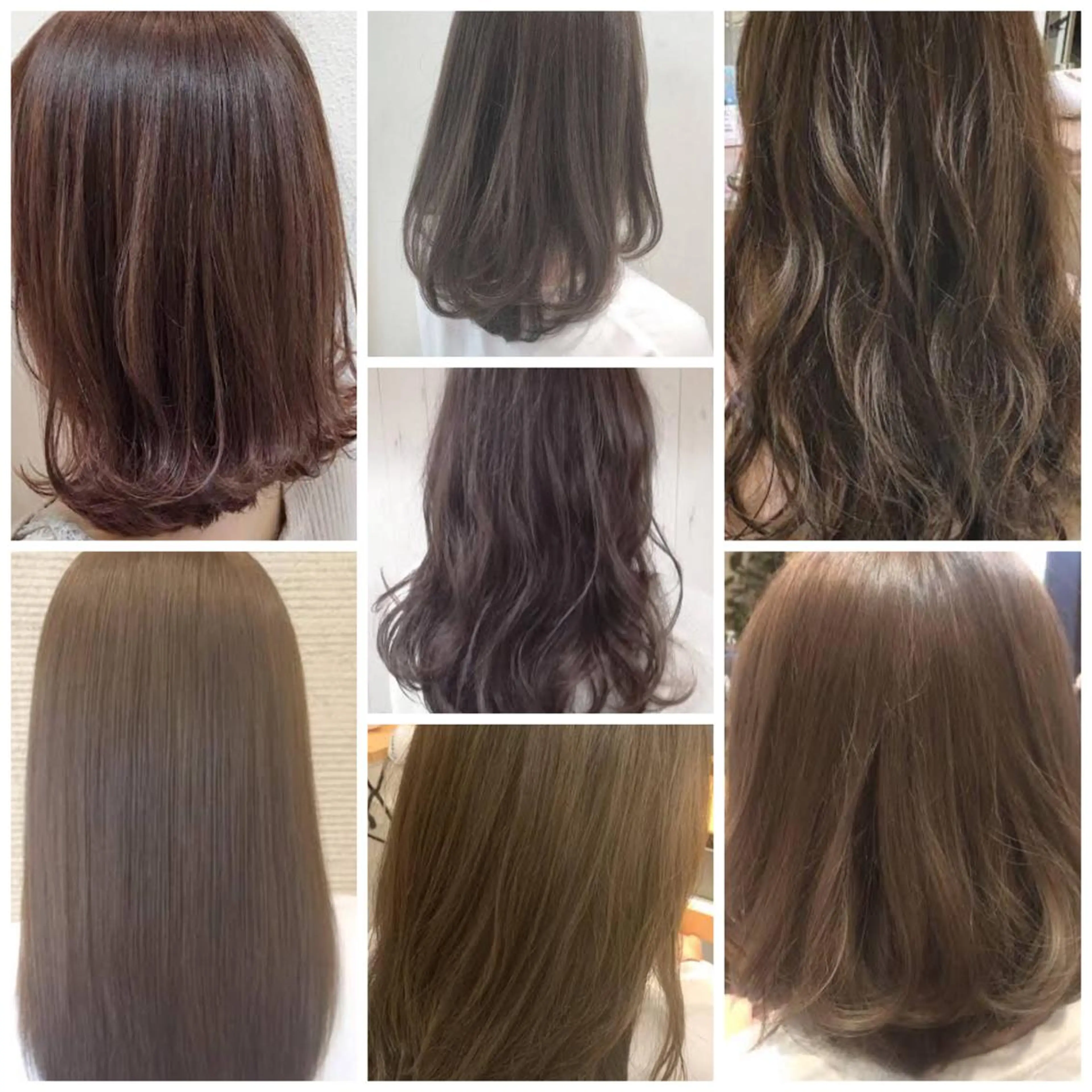 セミロング ヘアカラー トリートメント ✨艶髪満足度◎✨ 菅沼 麻衣子のヘアスタイル