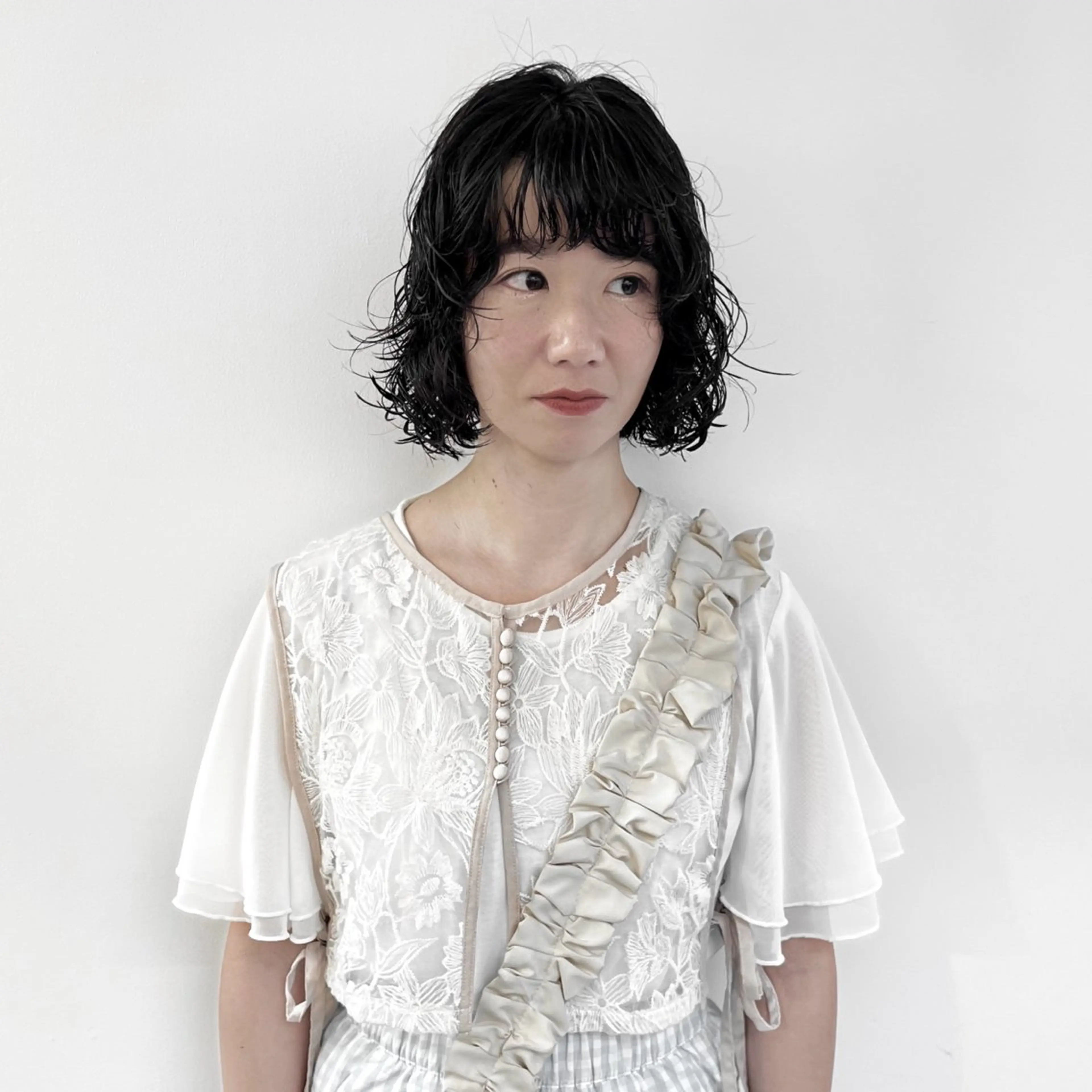 ショート 小山夕稀/ニュアンス パーマ/新城のヘアスタイル