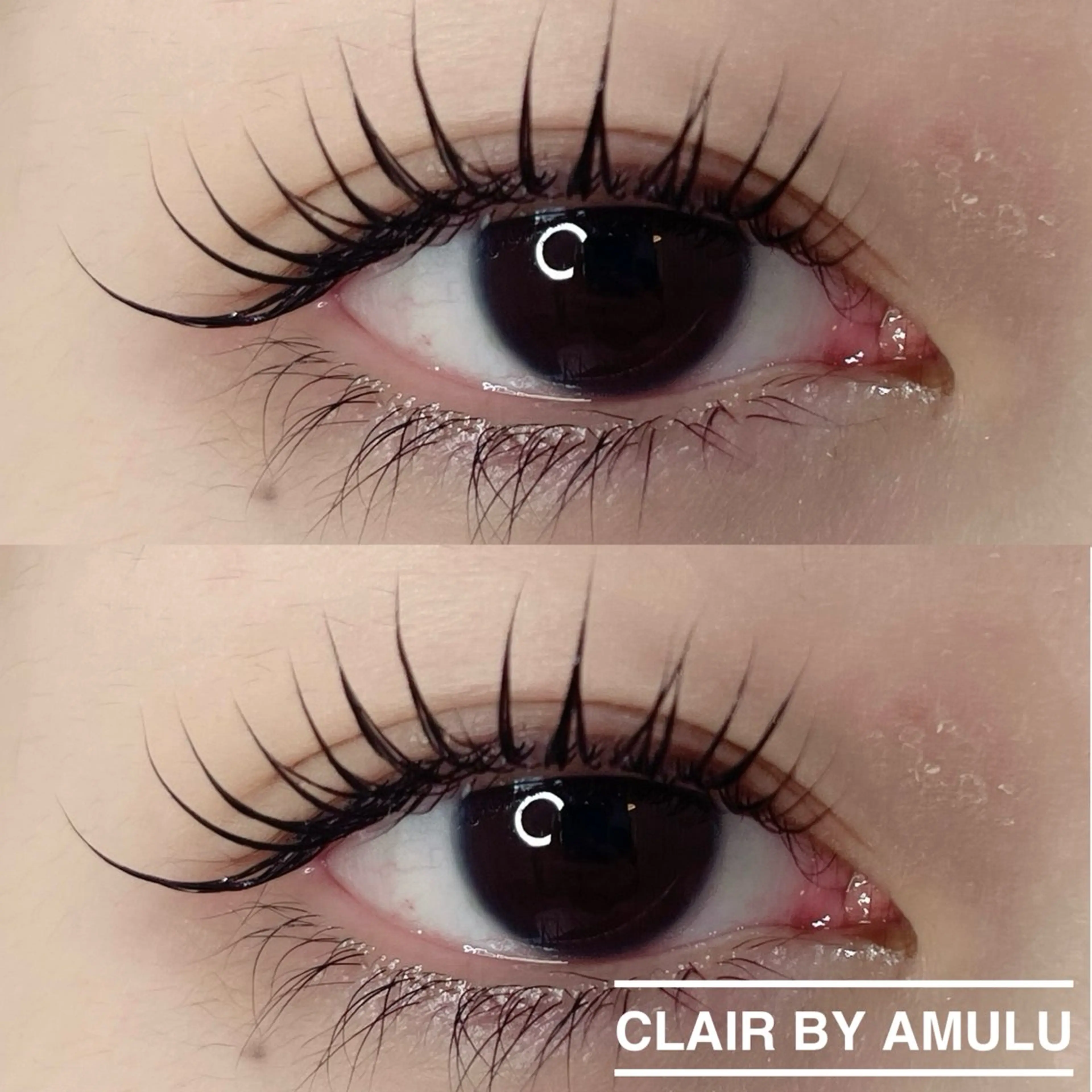 マツエク・マツパ 一重×まつ毛パーマ CLAIR 陽菜乃のマツエク・マツパデザイン