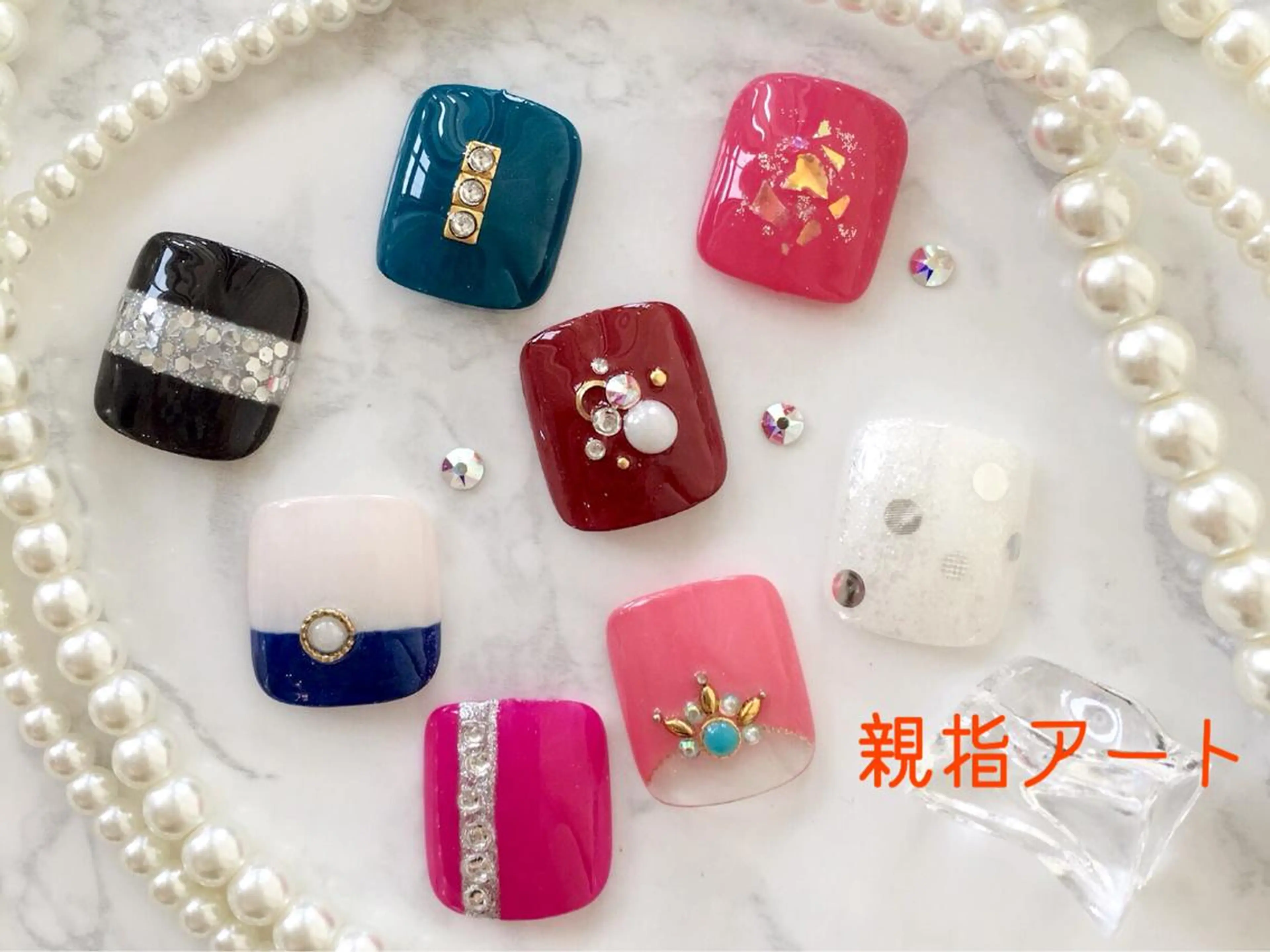 ネイル アートネイル フットネイル HALU ハルのネイルデザイン