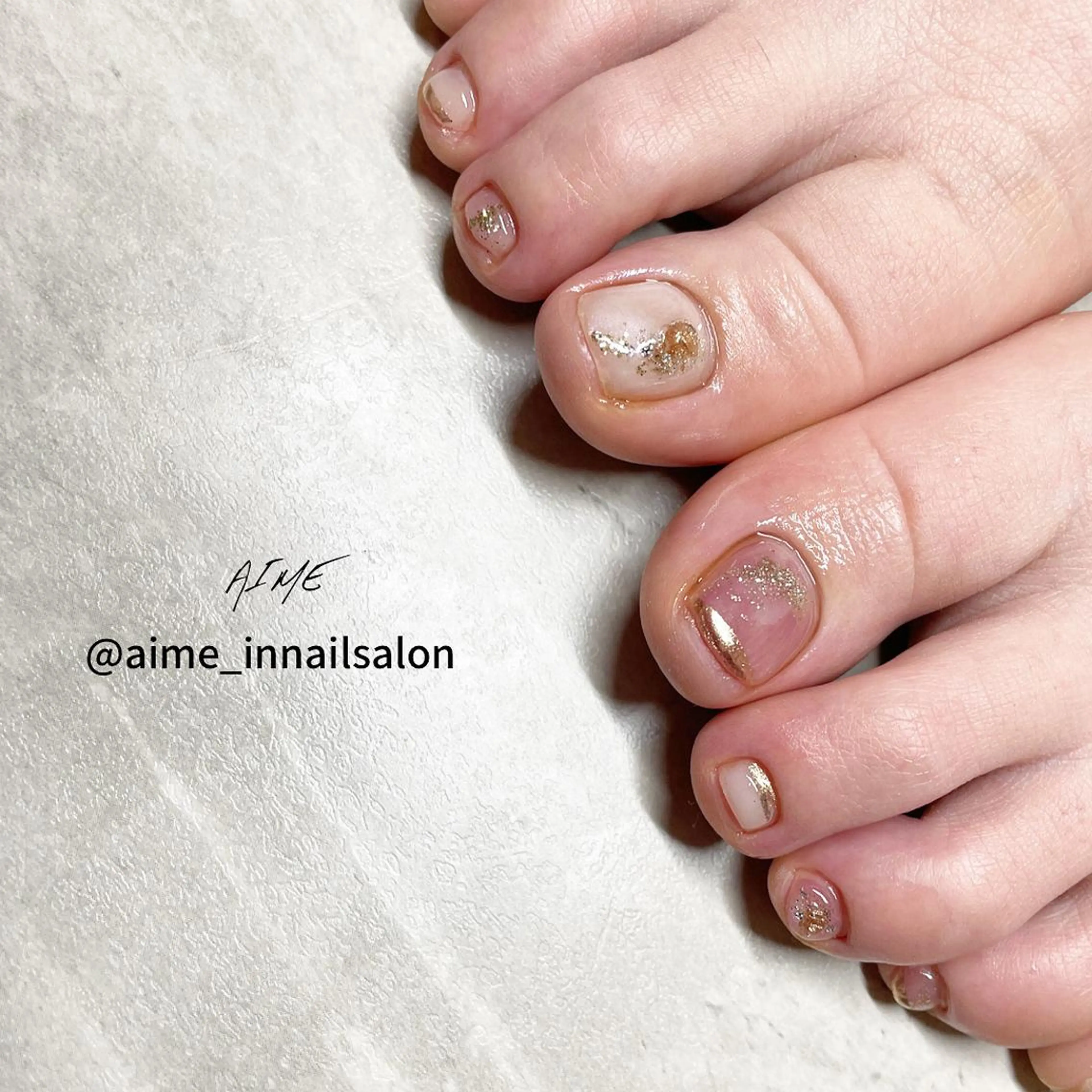 ネイル フットネイル AIME （momo）のネイルデザイン