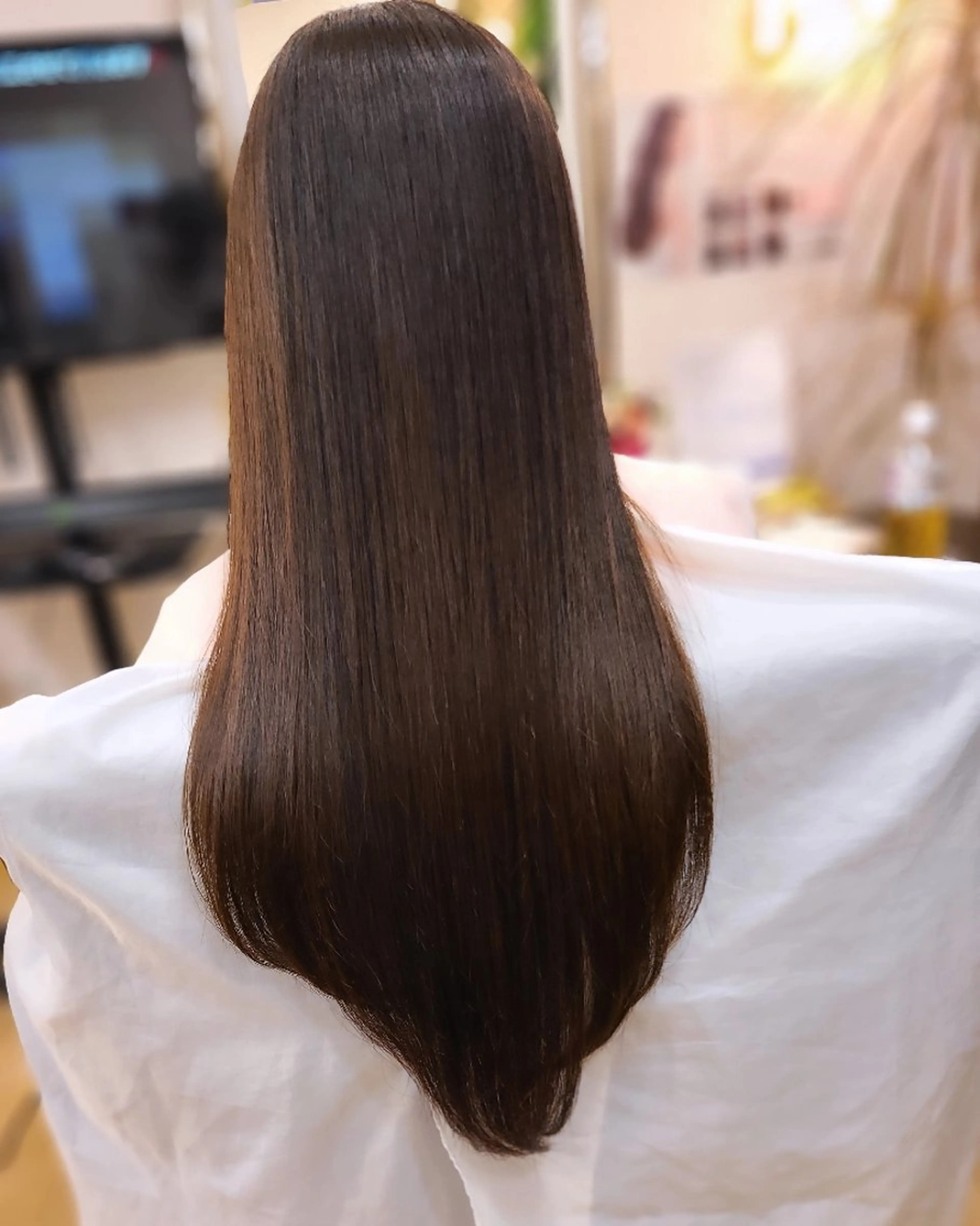 ロング シ マのヘアスタイル