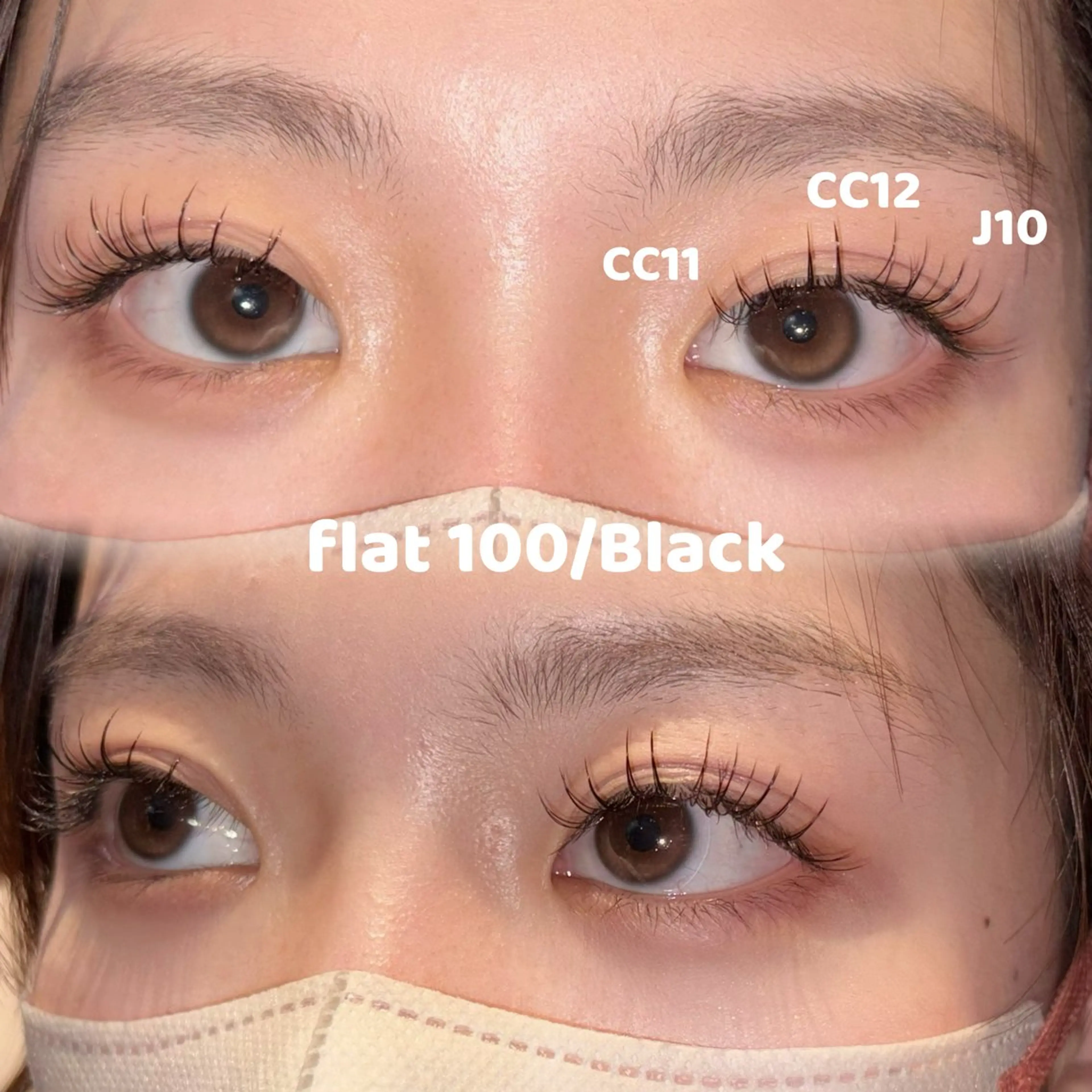 マツエク・マツパ 束感まつ毛 フラットラッシュ 韓国風マツエク まつげパーマ マツエク NORAアイラッシュ 🩵NANAKOのマツエク・マツパデザイン