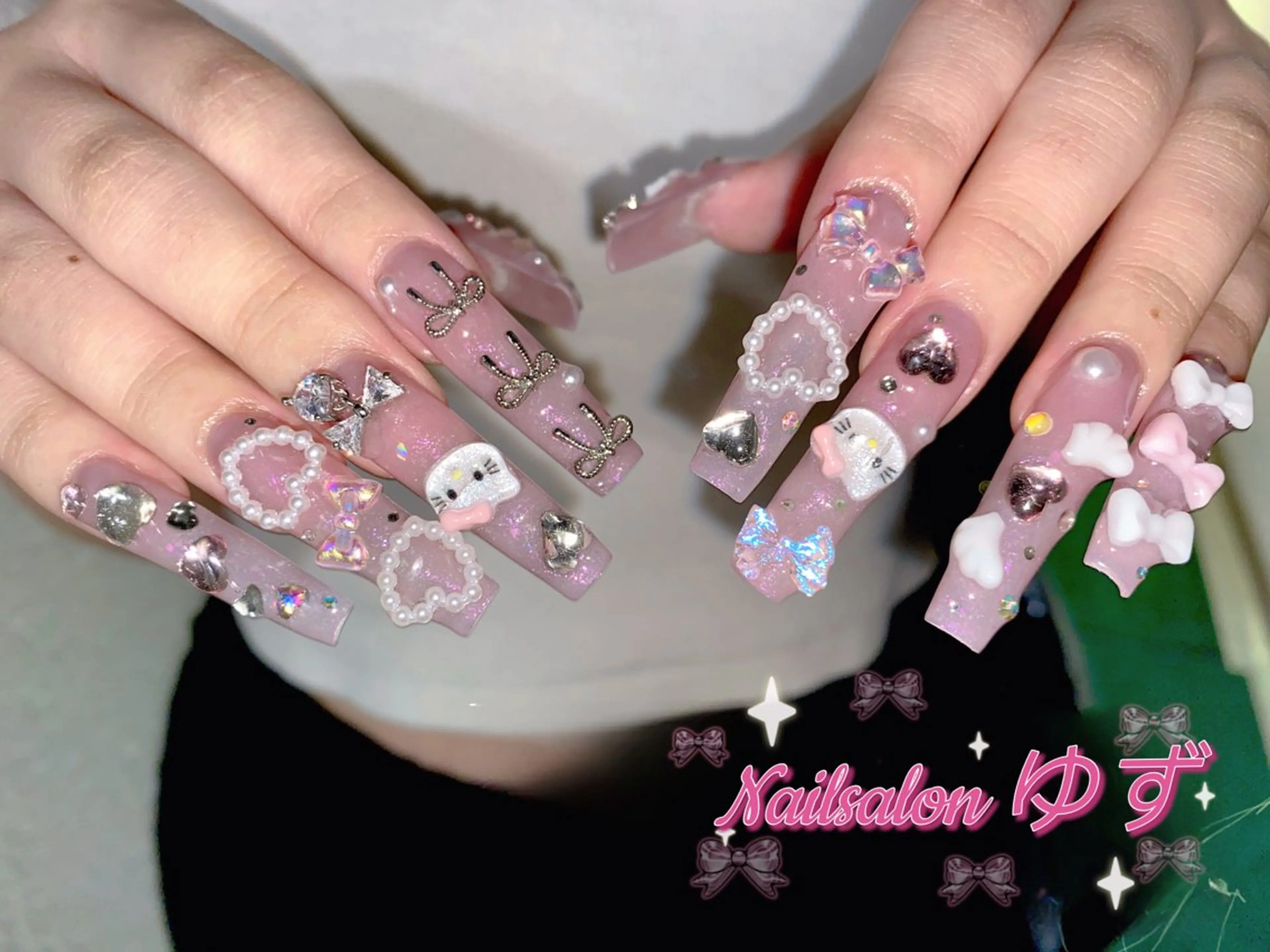 ネイル ネイルチップ ハンドネイル ハンドケア MAKI💚💚💚 秋葉原.のネイルデザイン