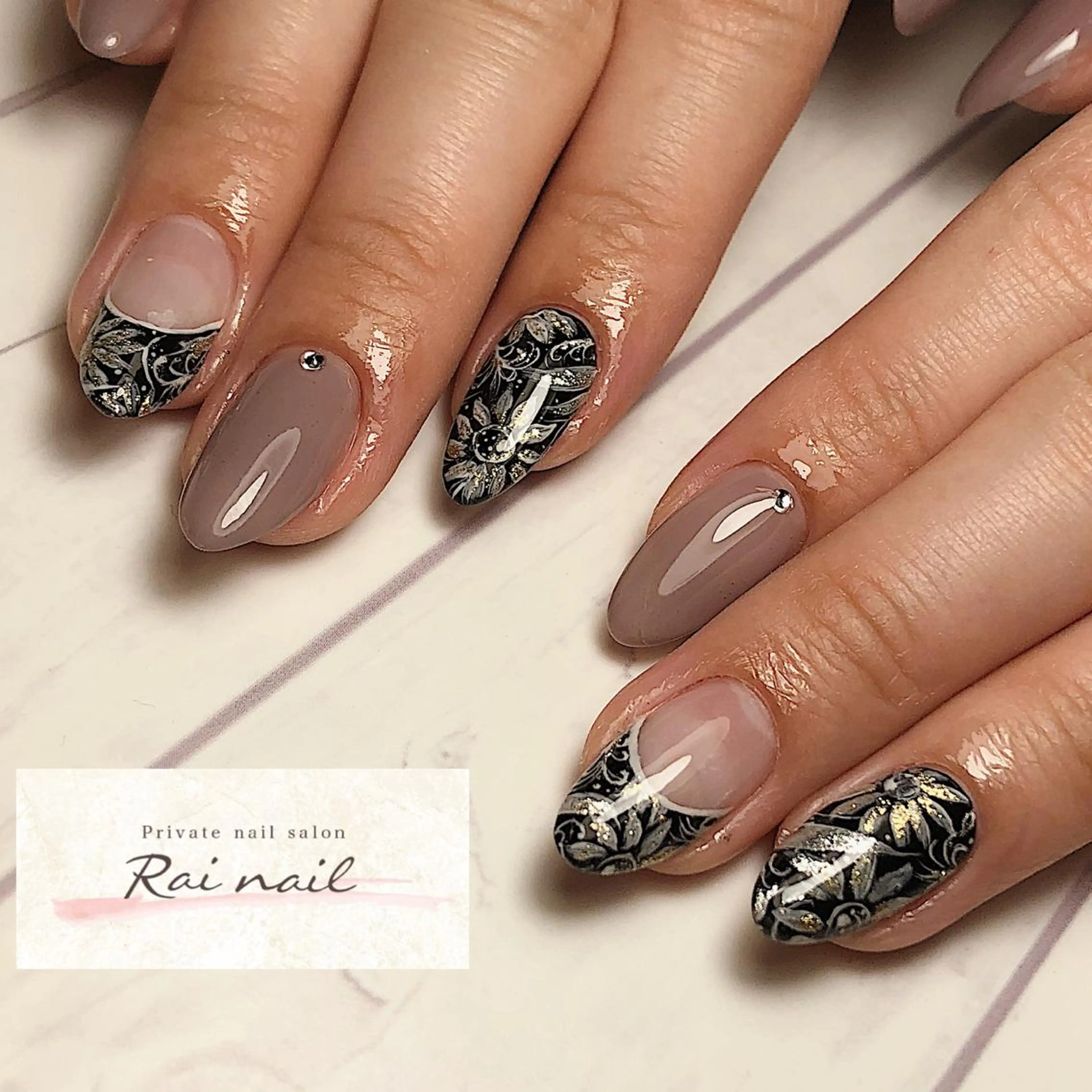 ネイル ハンドネイル Rai nail_ Risaのネイルデザイン