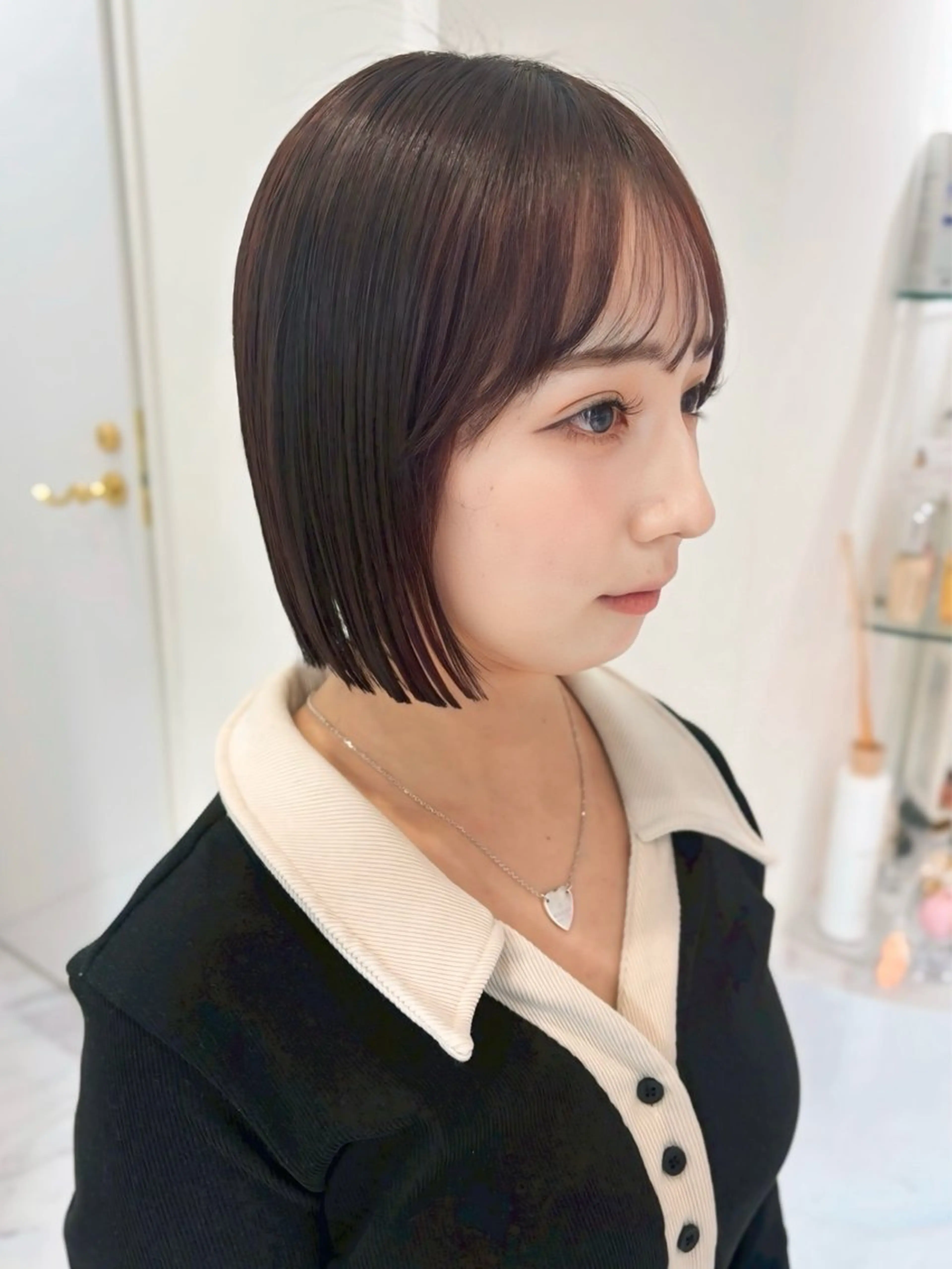 【美フォルム👩🏻✨️】ミニボブ＋まとまりトリートメントの写真