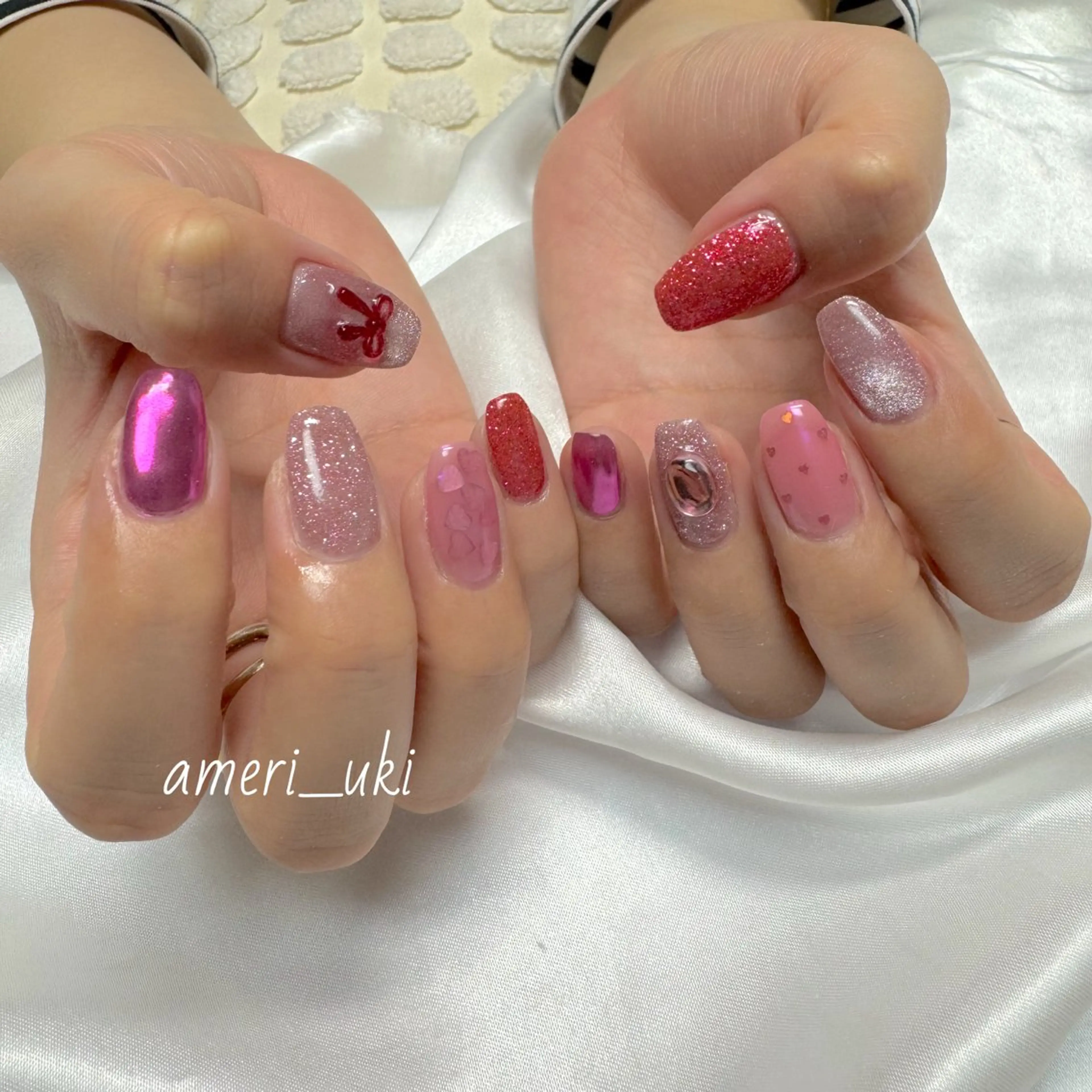 ネイル ハンドネイル Ameri nail /UKIのネイルデザイン