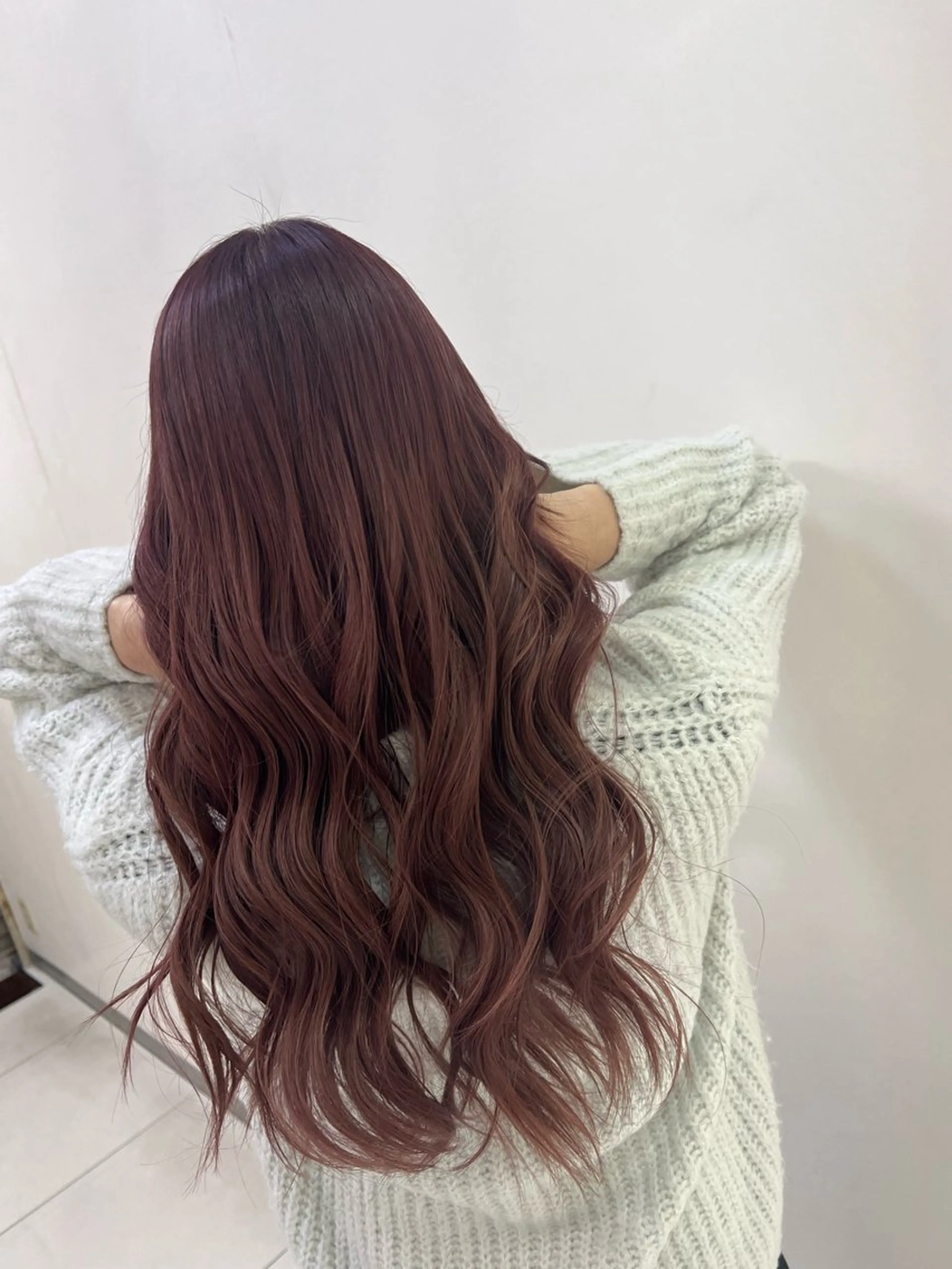 セミロング カラー 🌈野間 声良🌈のヘアスタイル