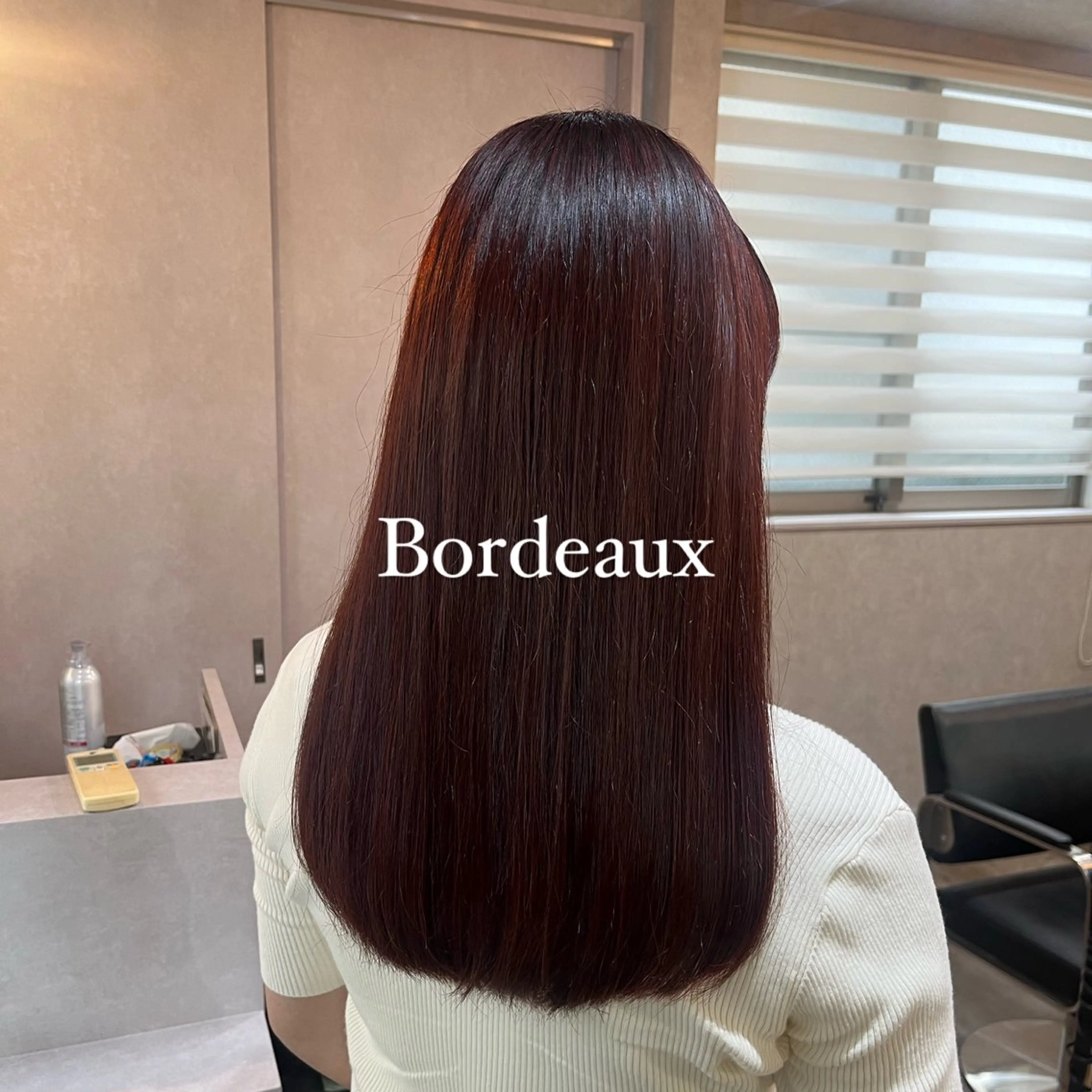 セミロング 髪質改善 トリートメント ere 代々木公園所属・みほ/ニュアンス/ モード/艶カラーのヘアスタイル