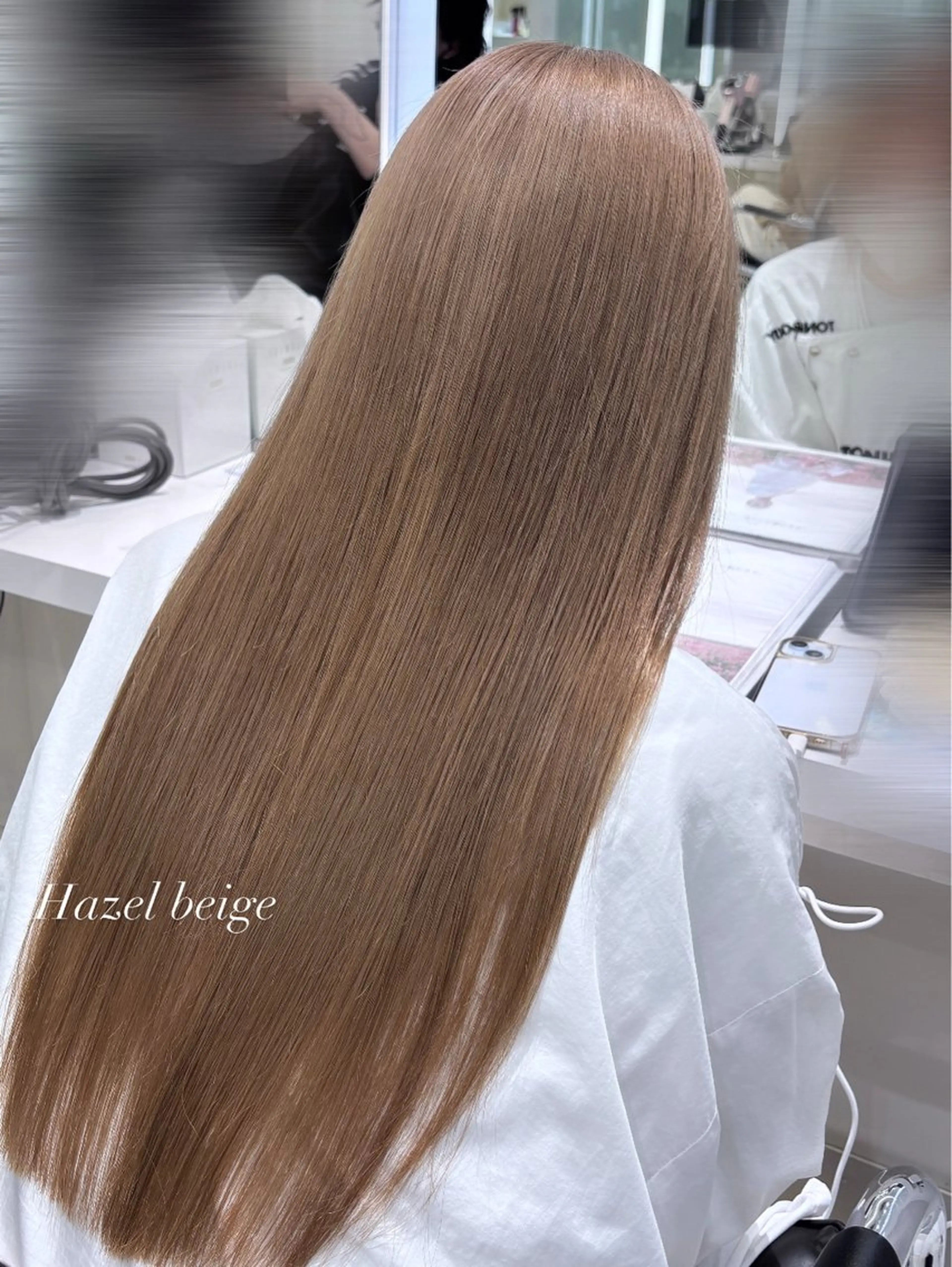 カラー ブリーチ リコ🪐レイヤー モデル募集のヘアスタイル