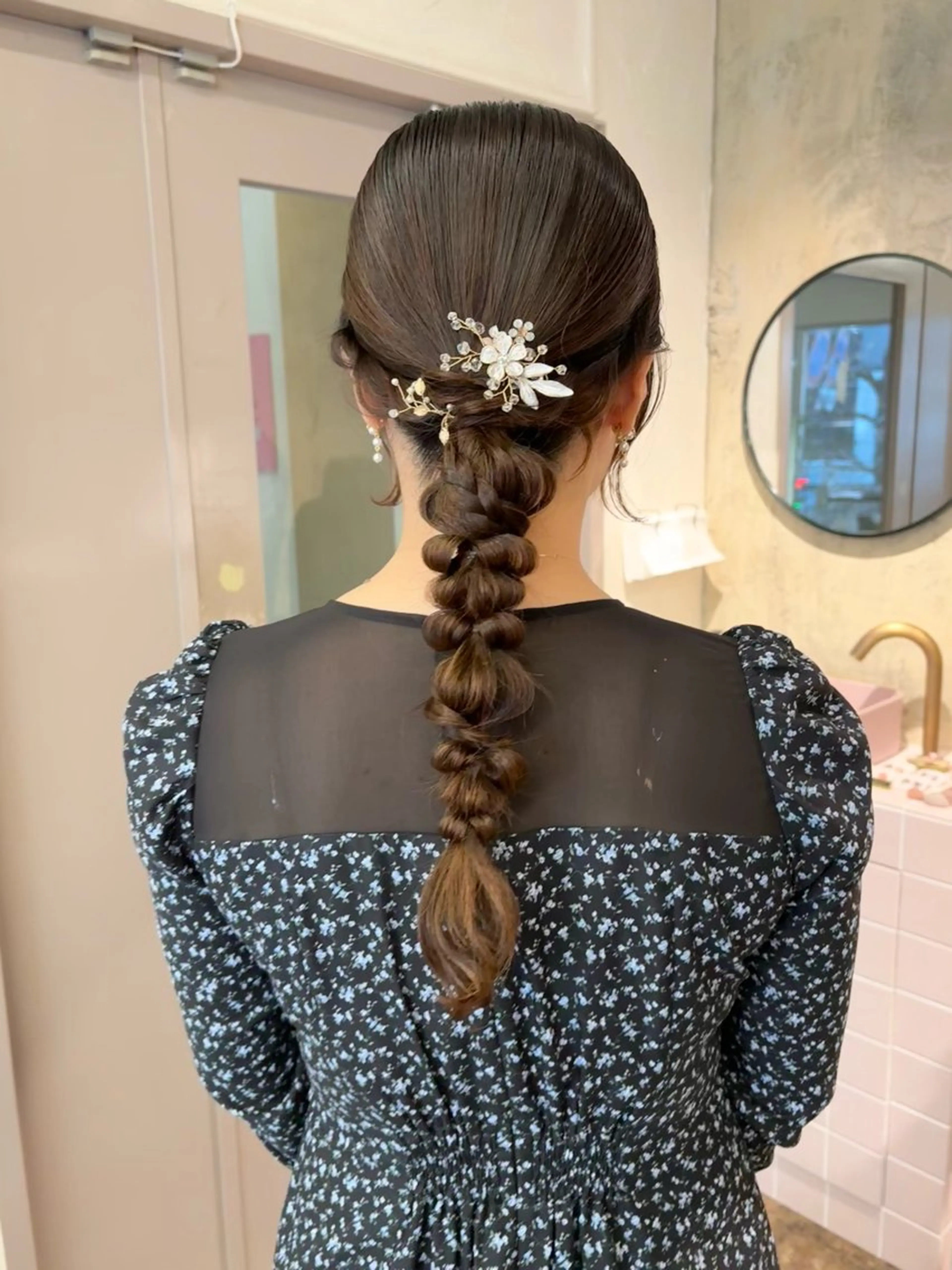 ロング ヘアアレンジ ヘアセット 美空🐇 レイヤー / 透明感カラー🩰のヘアスタイル