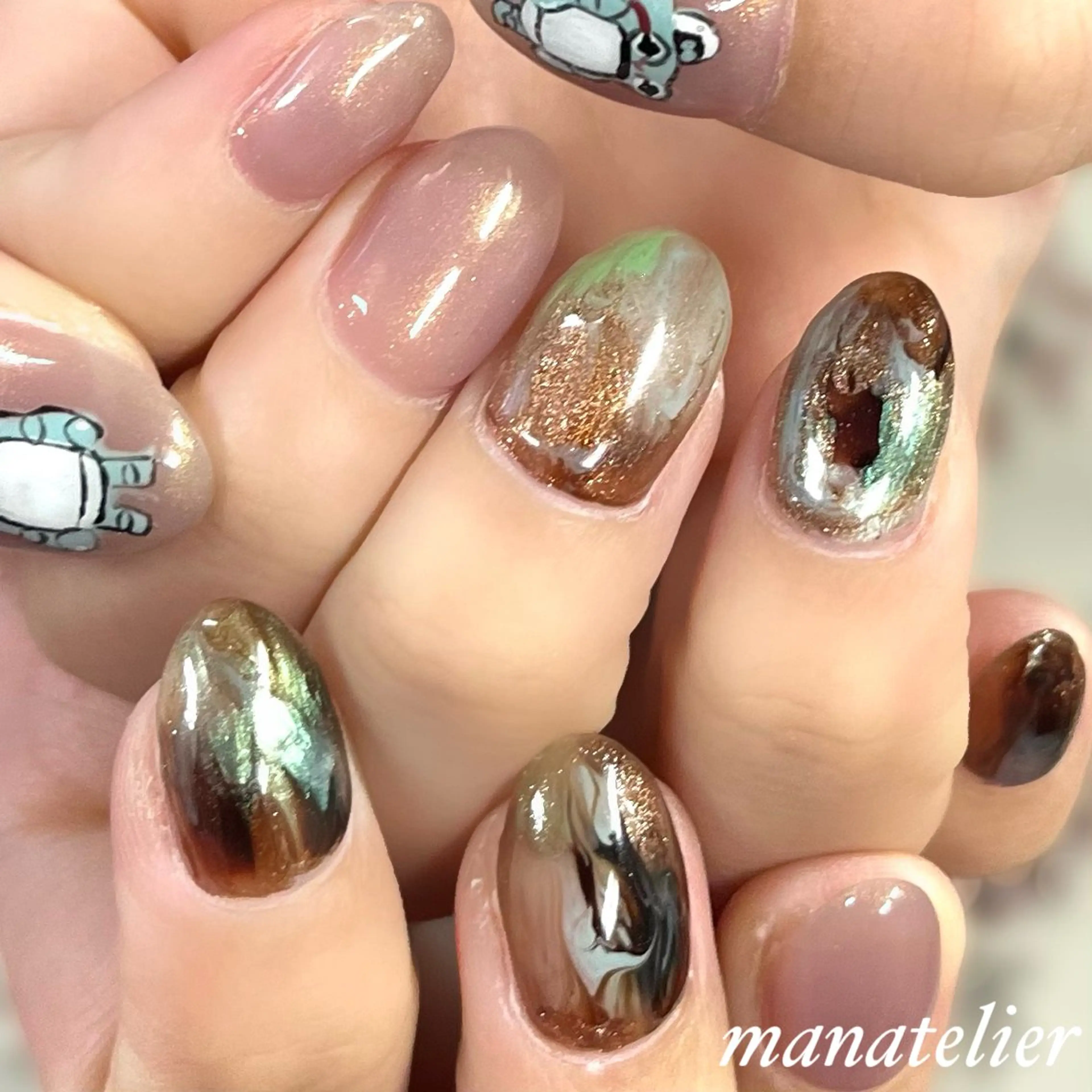 ネイル ハンドネイル manatelier マナトリエのネイルデザイン