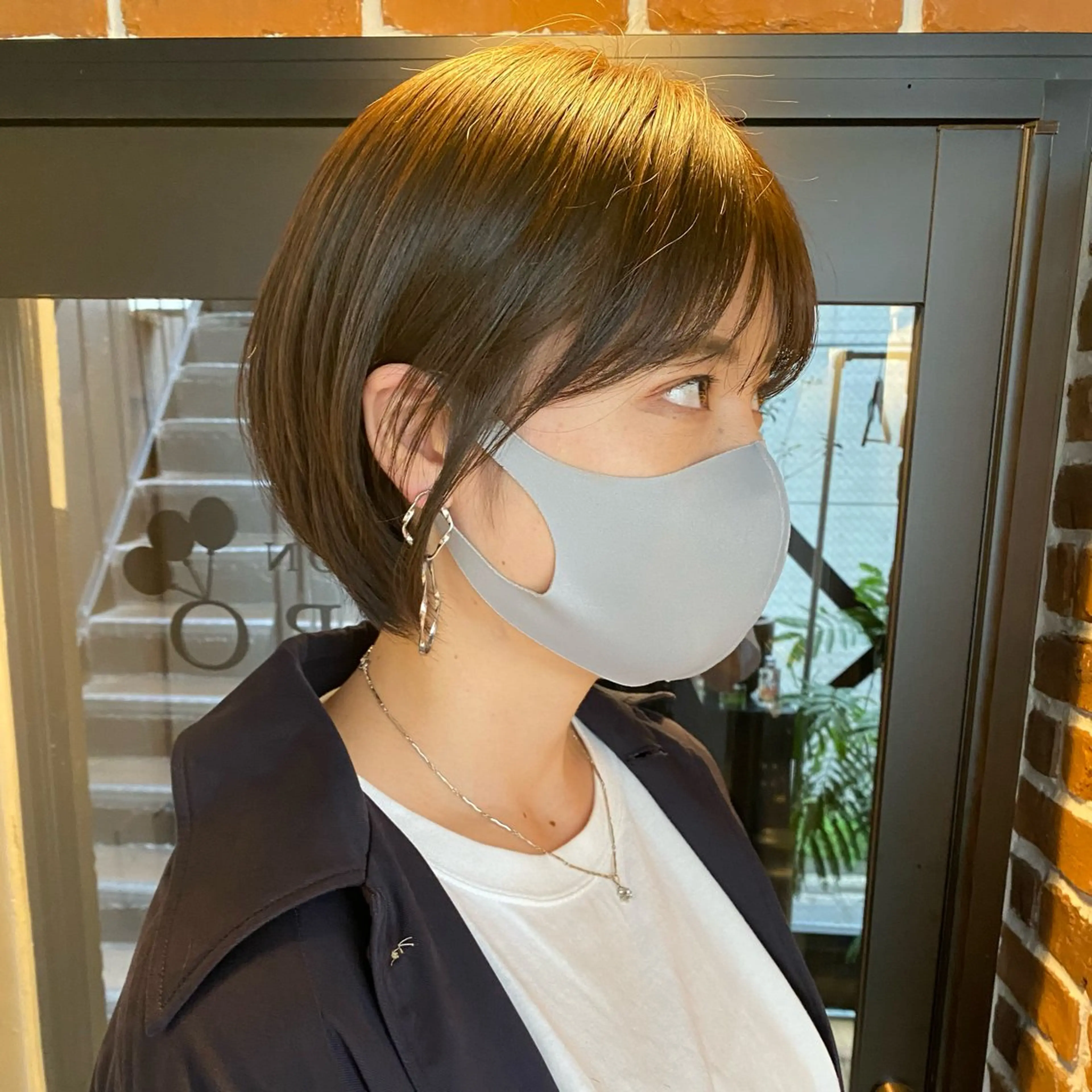 ショート ハイライト 髪質改善 レイヤーカット ショートヘア ショート職人 美容師【KENTA】のヘアスタイル