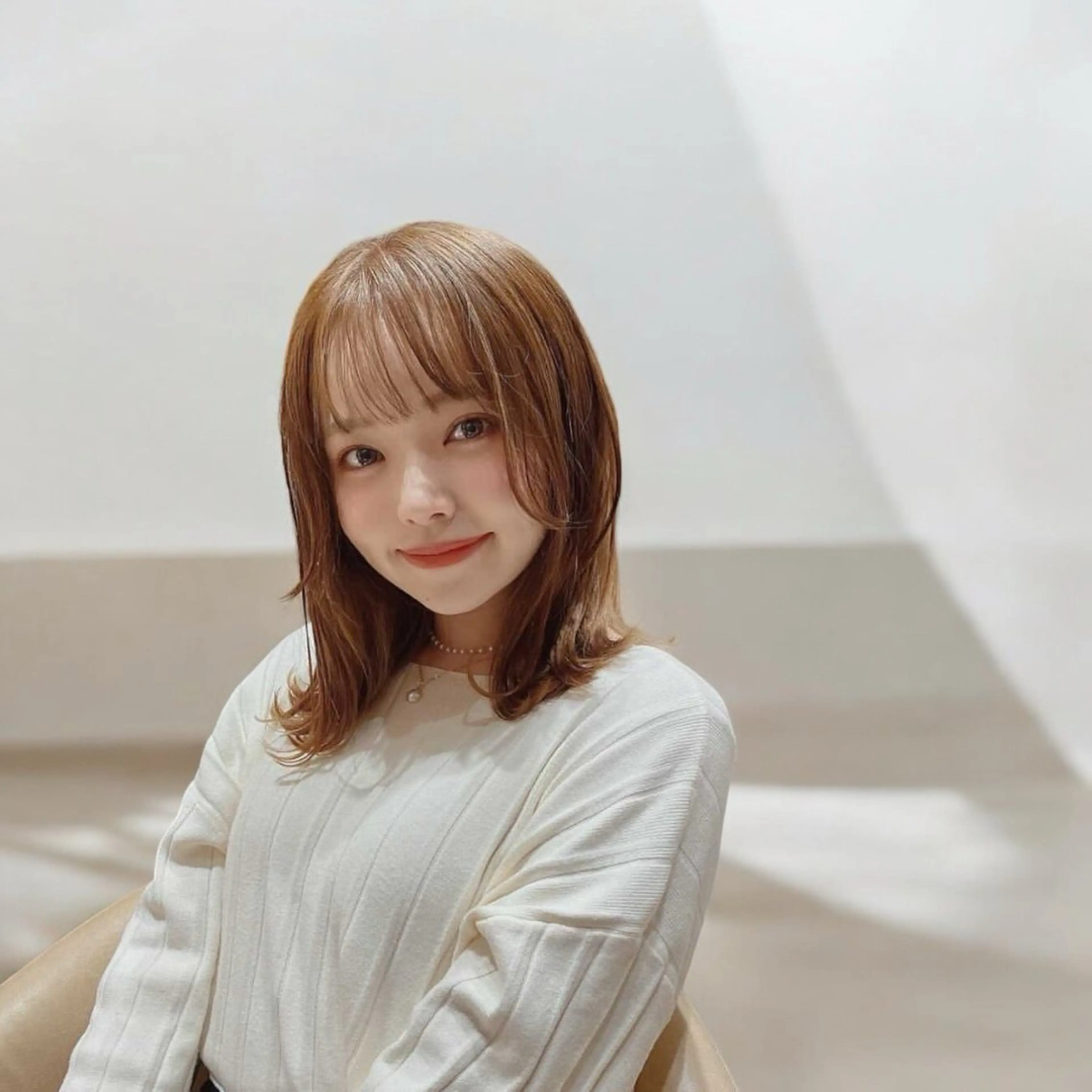 カラー 石井 潤のヘアスタイル