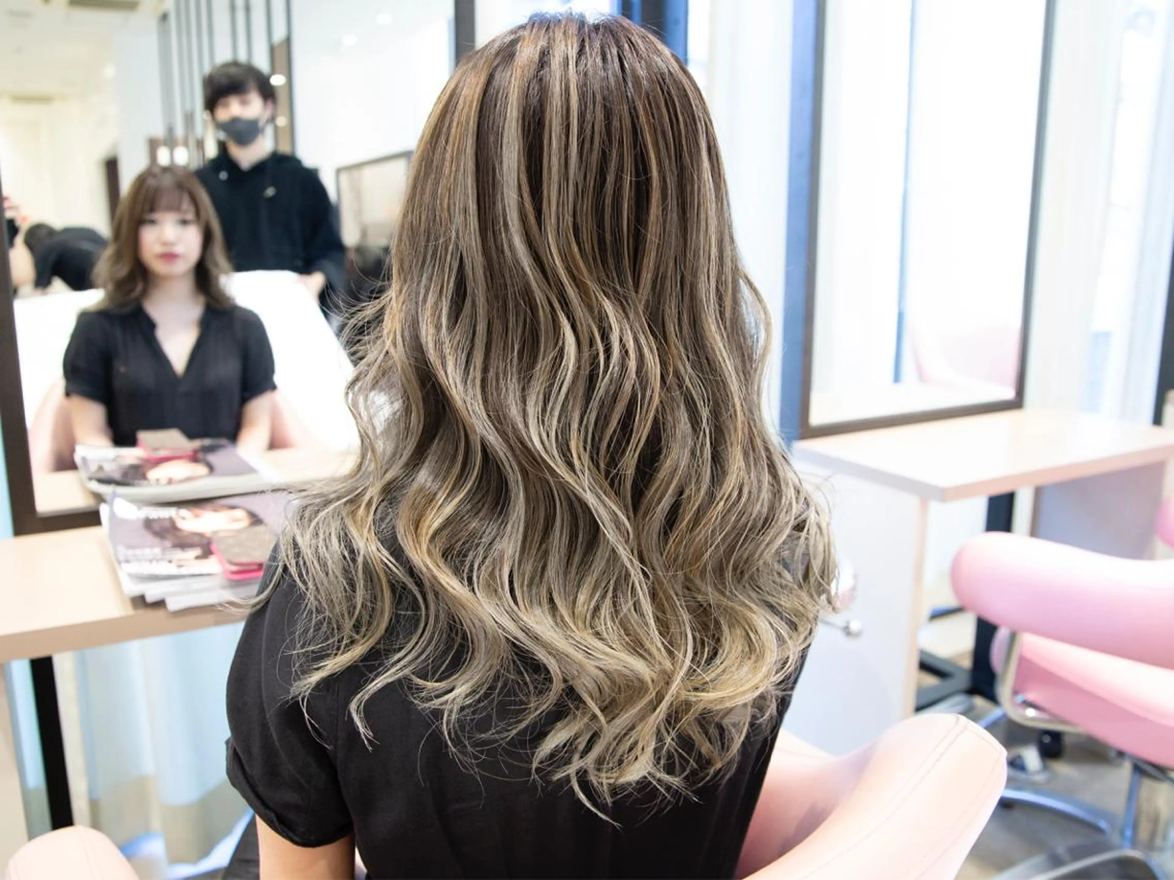 ロング カラー Re:ta Hair 飯田淳平のヘアスタイル