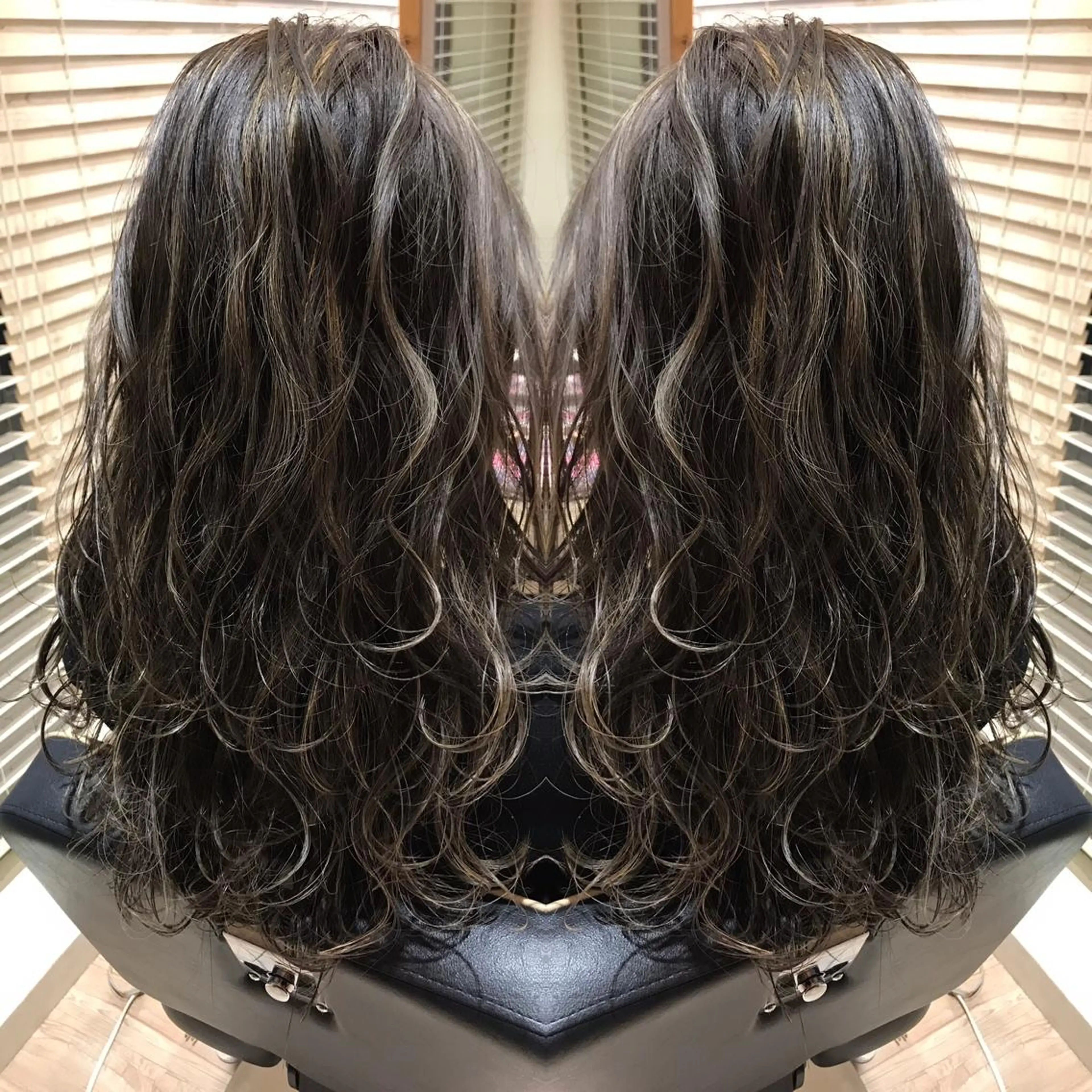 外国人風ハイライトの写真