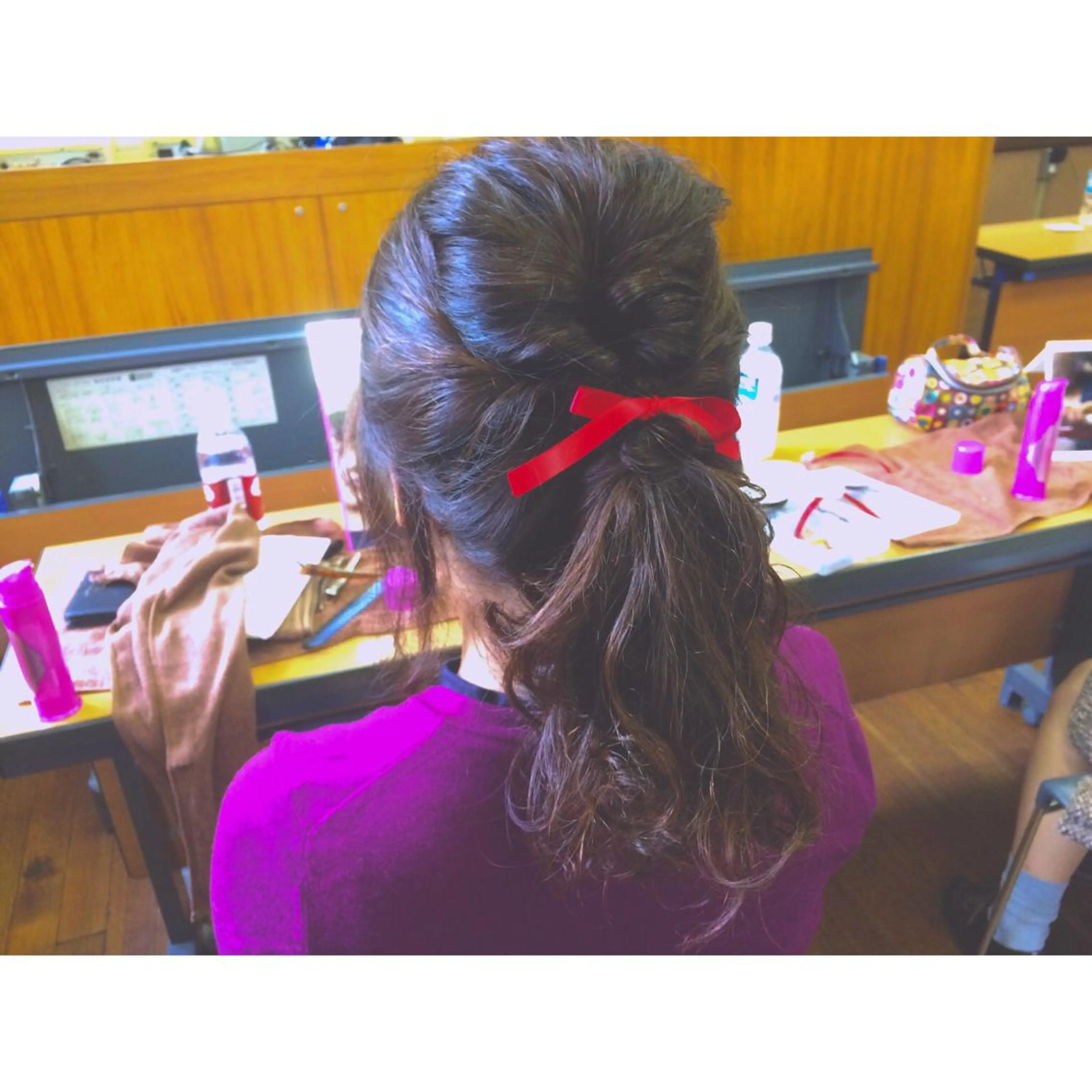 ヘアアレンジ 藤井 菜緒のヘアスタイル