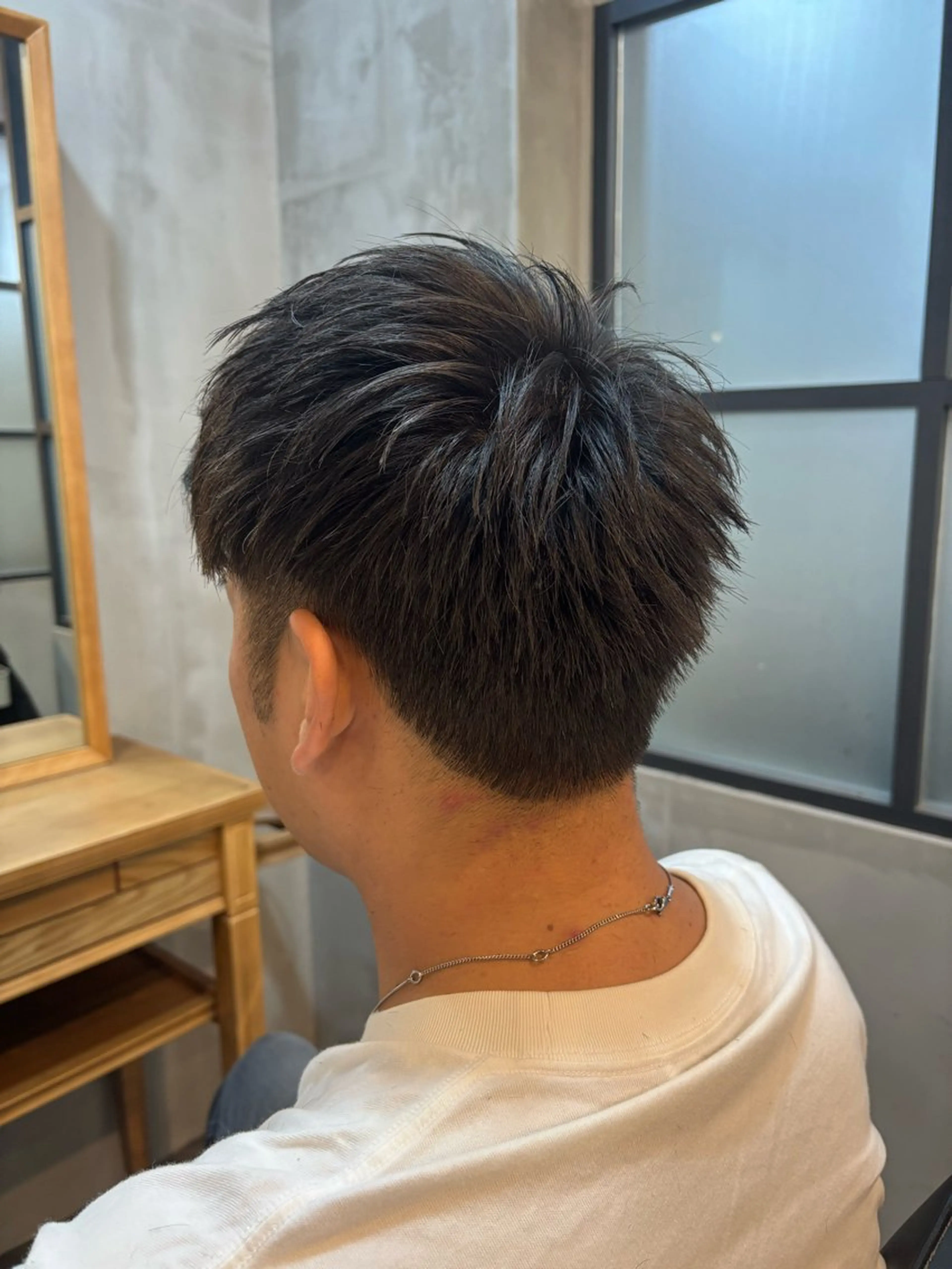 ショート カット ヘッドスパ 磯野 成基のヘアスタイル