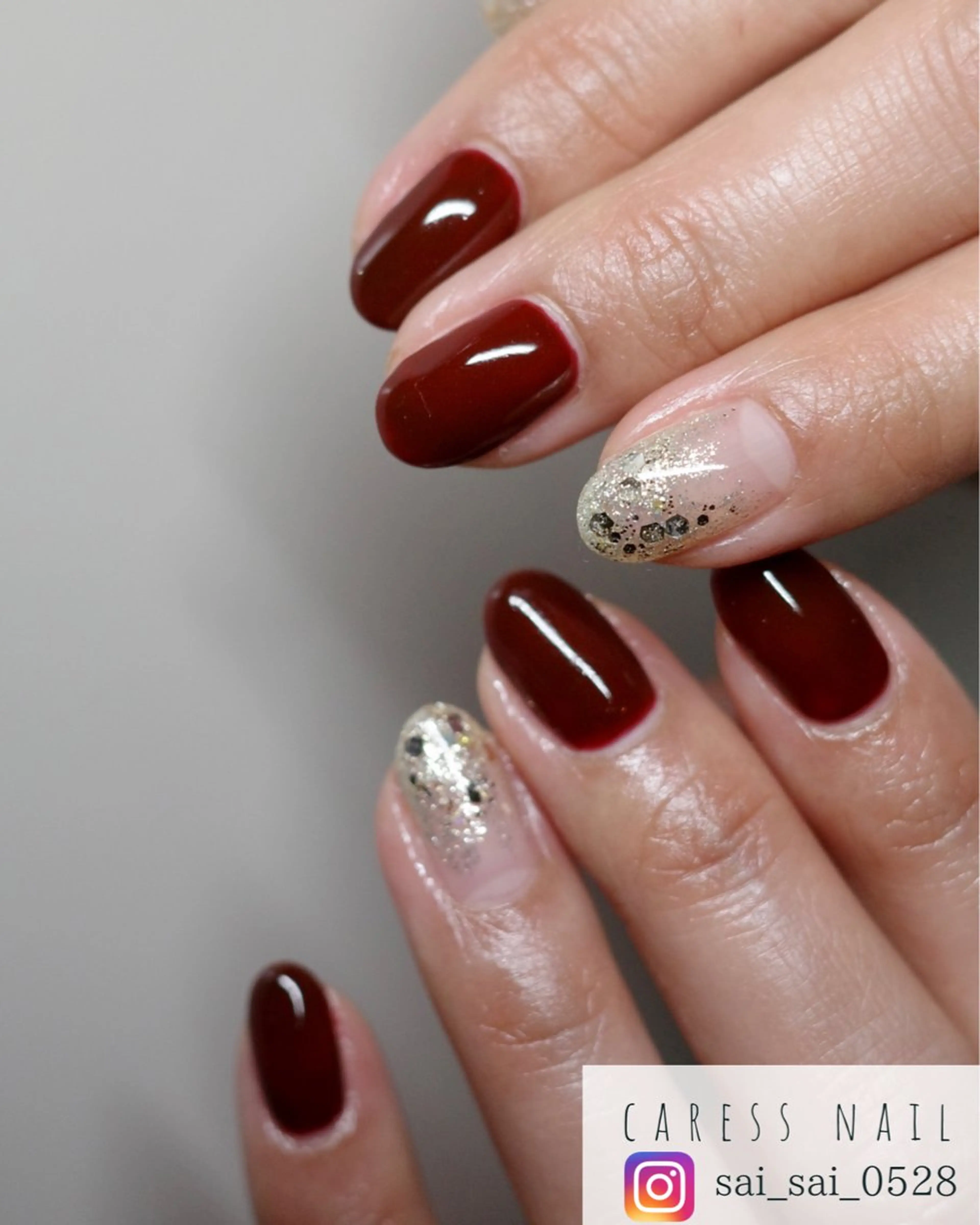 ネイル caress  nail カレスネイル　代々木上原所属・カレスネイル さいのネイルデザイン