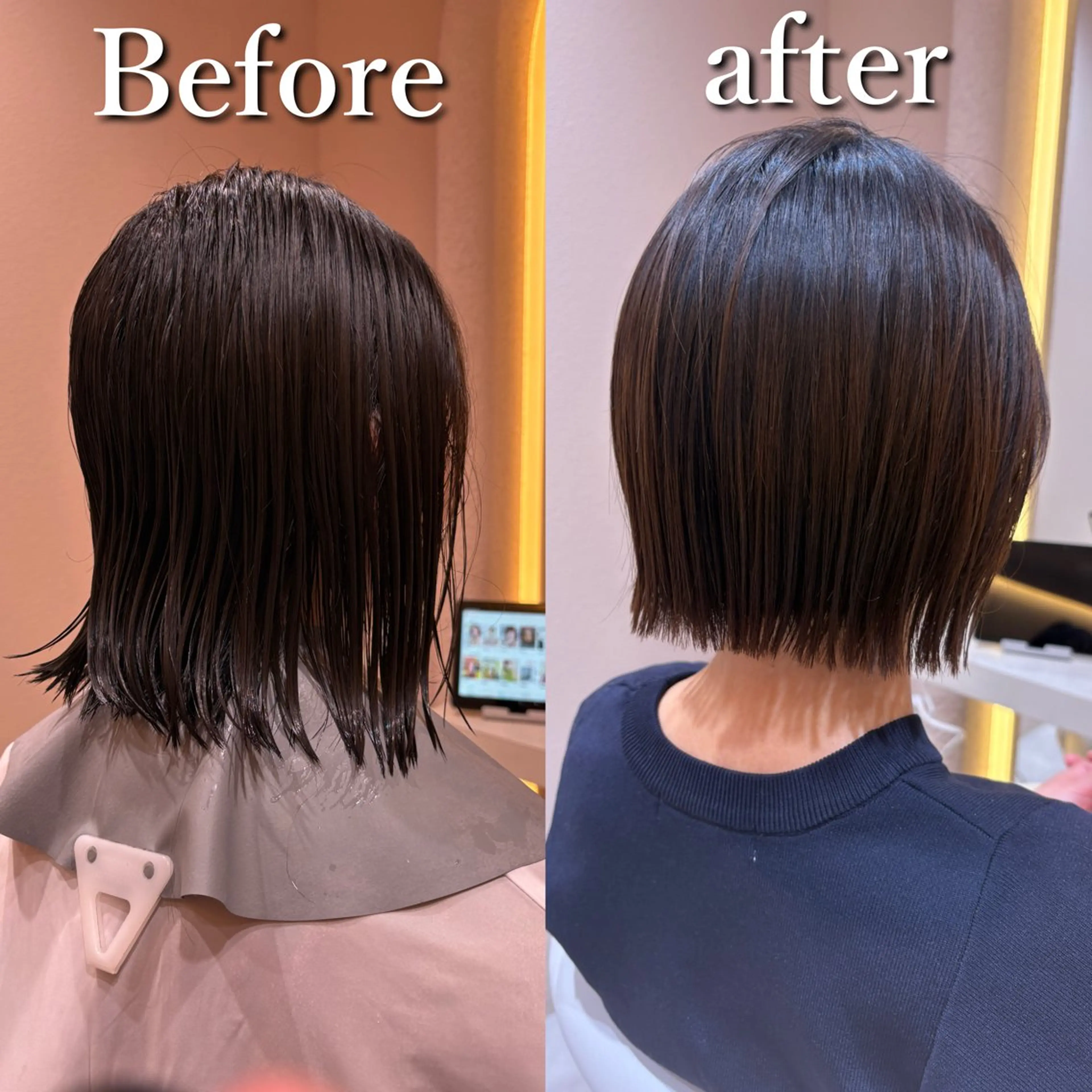 ショート レイヤーボブ特化/ 横浜/伊藤　怜のヘアスタイル