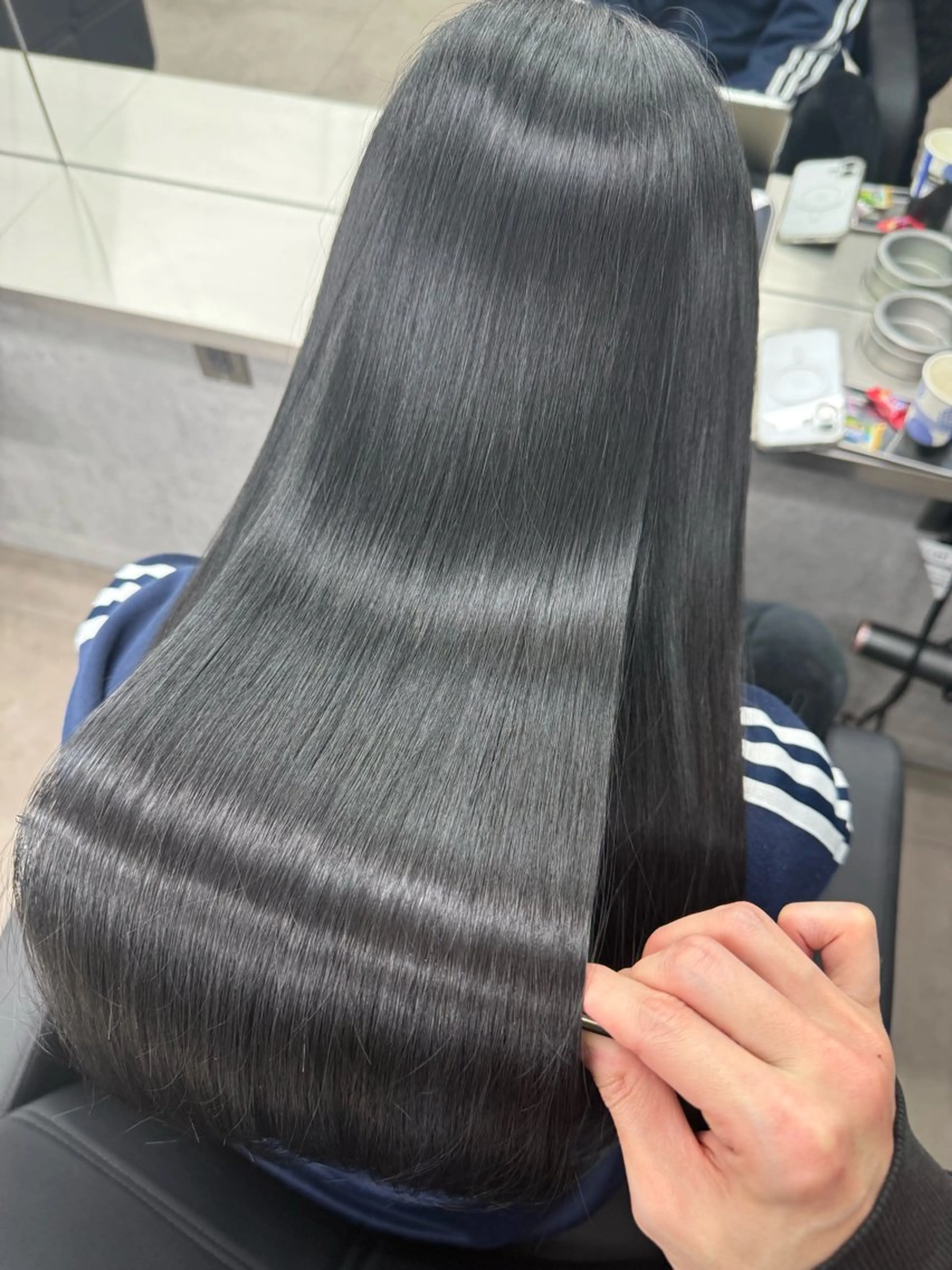 ロング カット トリートメント 髪質改善・縮毛矯正 Taijuのヘアスタイル
