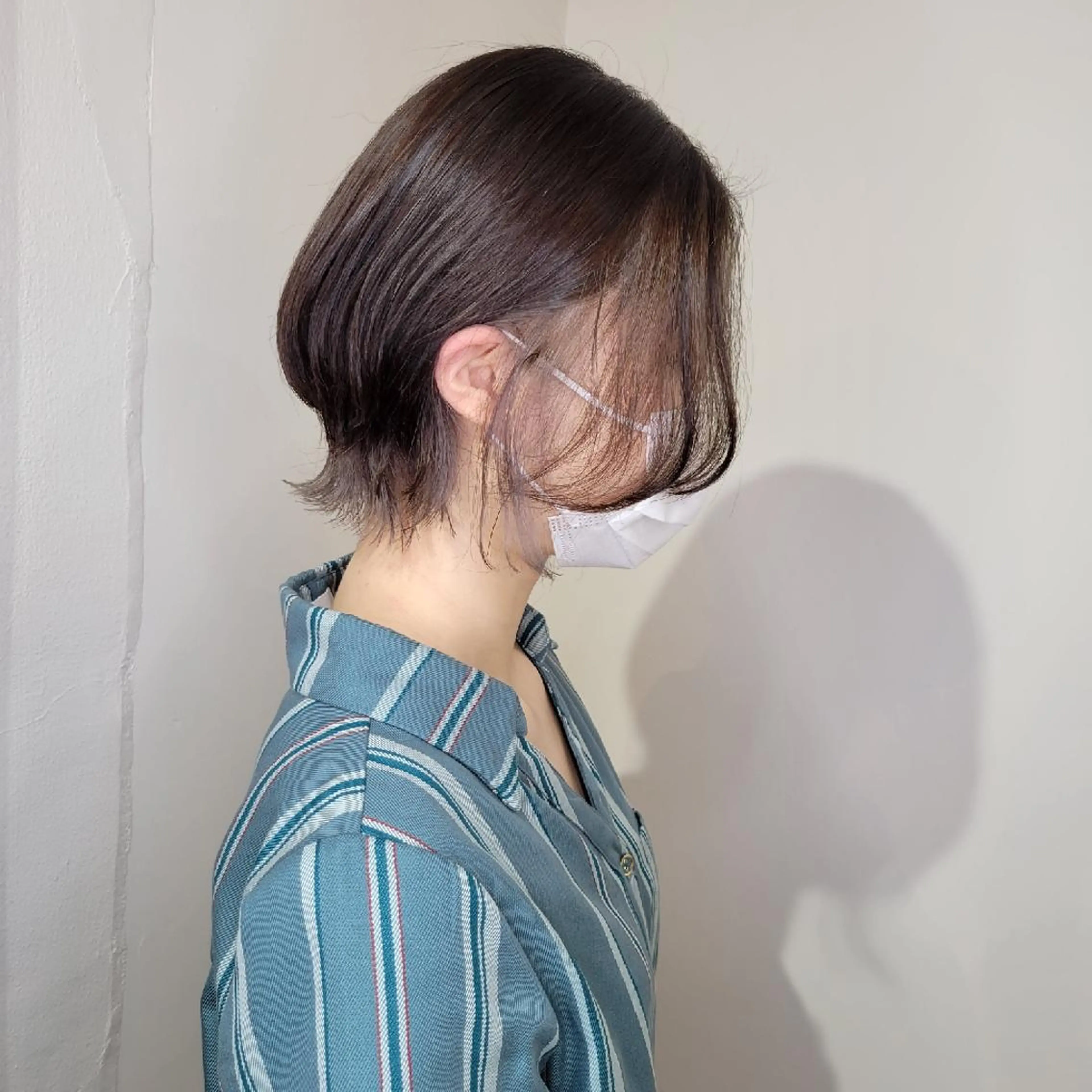 ショート ショートヘア ウルフカット カット ヘアカラー トリートメント 🇰🇷透明感×ハイ トーン🌟tomoのヘアスタイル