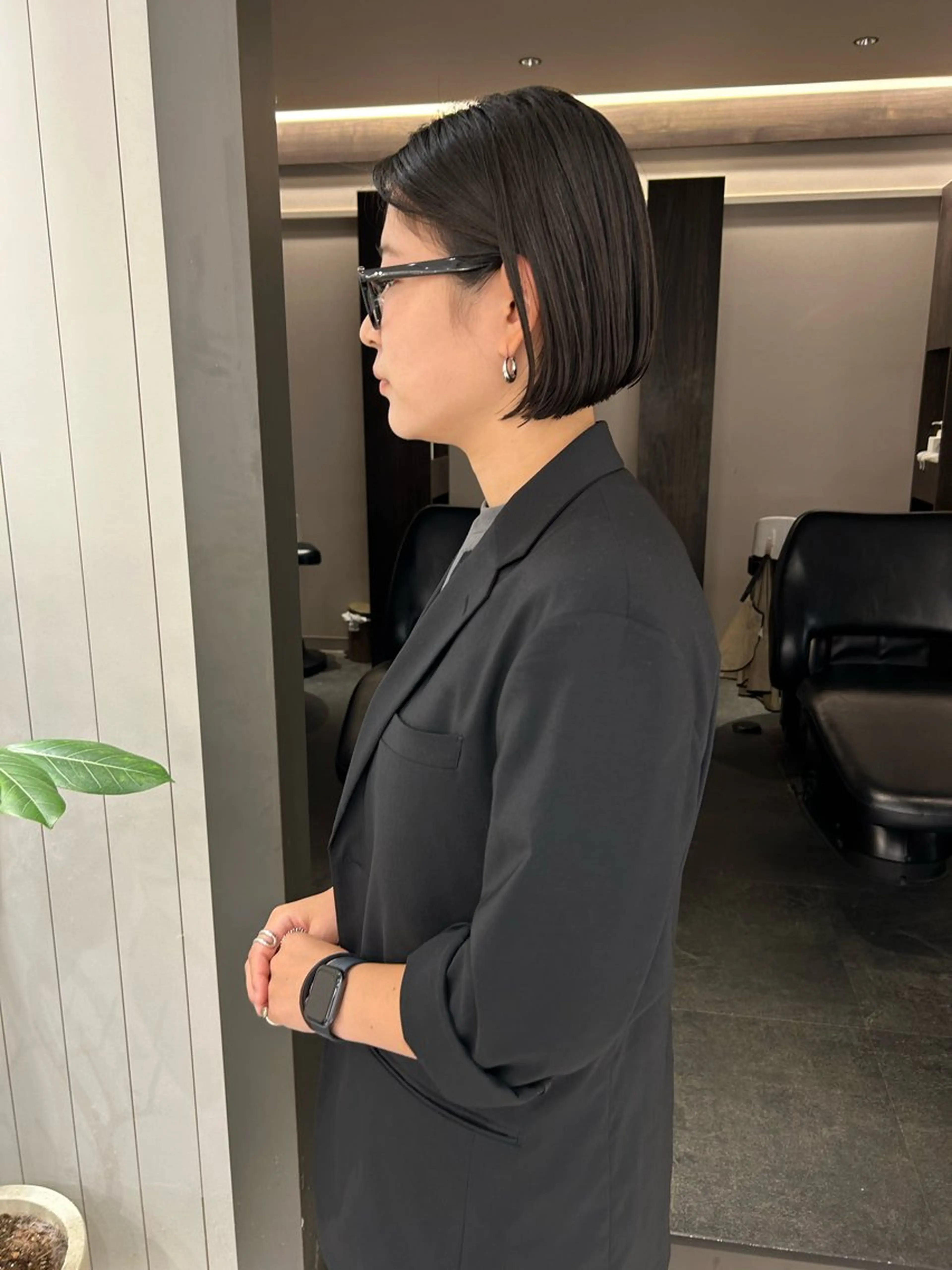 ショート カラー カット トリートメント メンズヘア/レイヤー /ボブ山内春輝のヘアスタイル