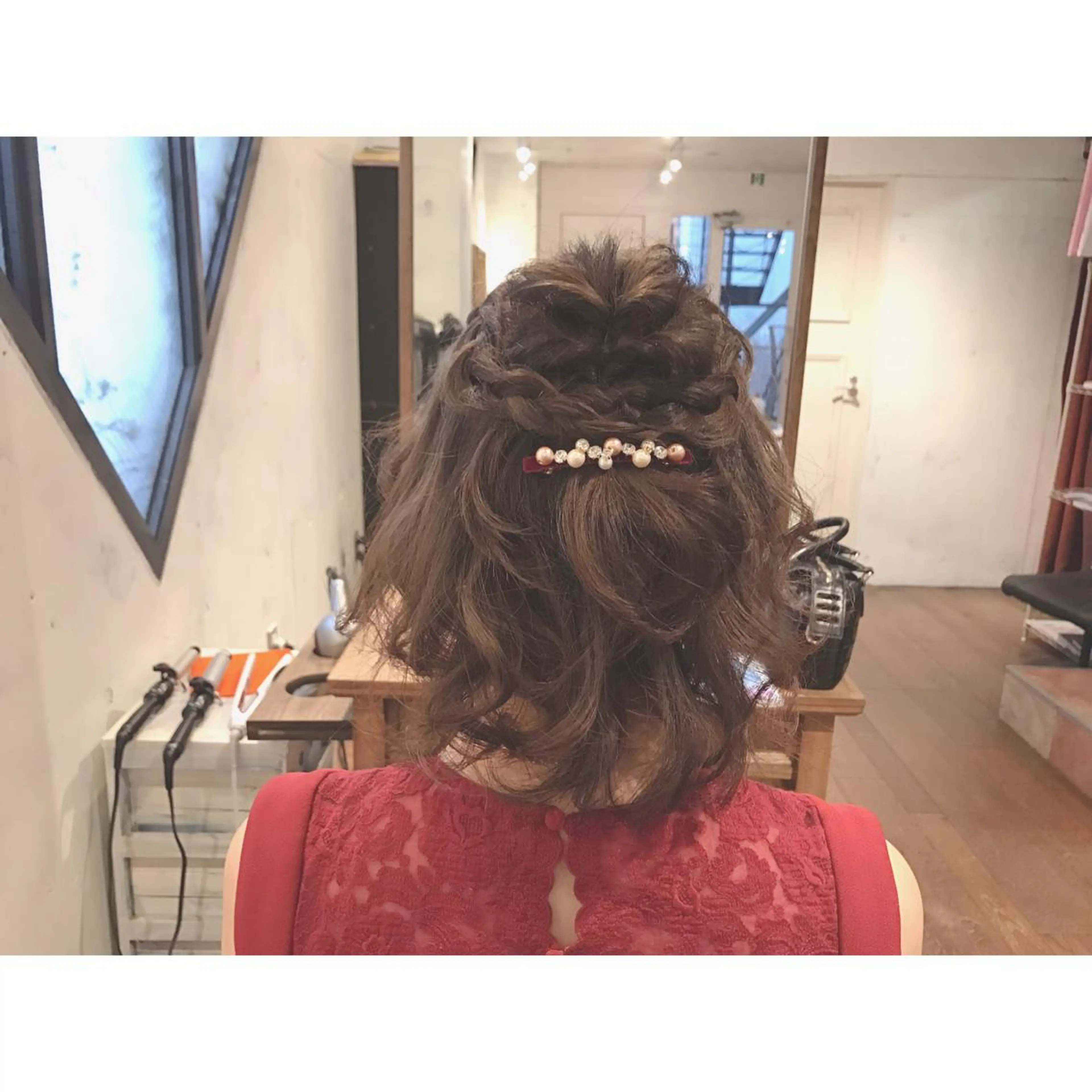 ミディアム ヘアアレンジ マエダ　カズエ🫶 coronahairのヘアスタイル
