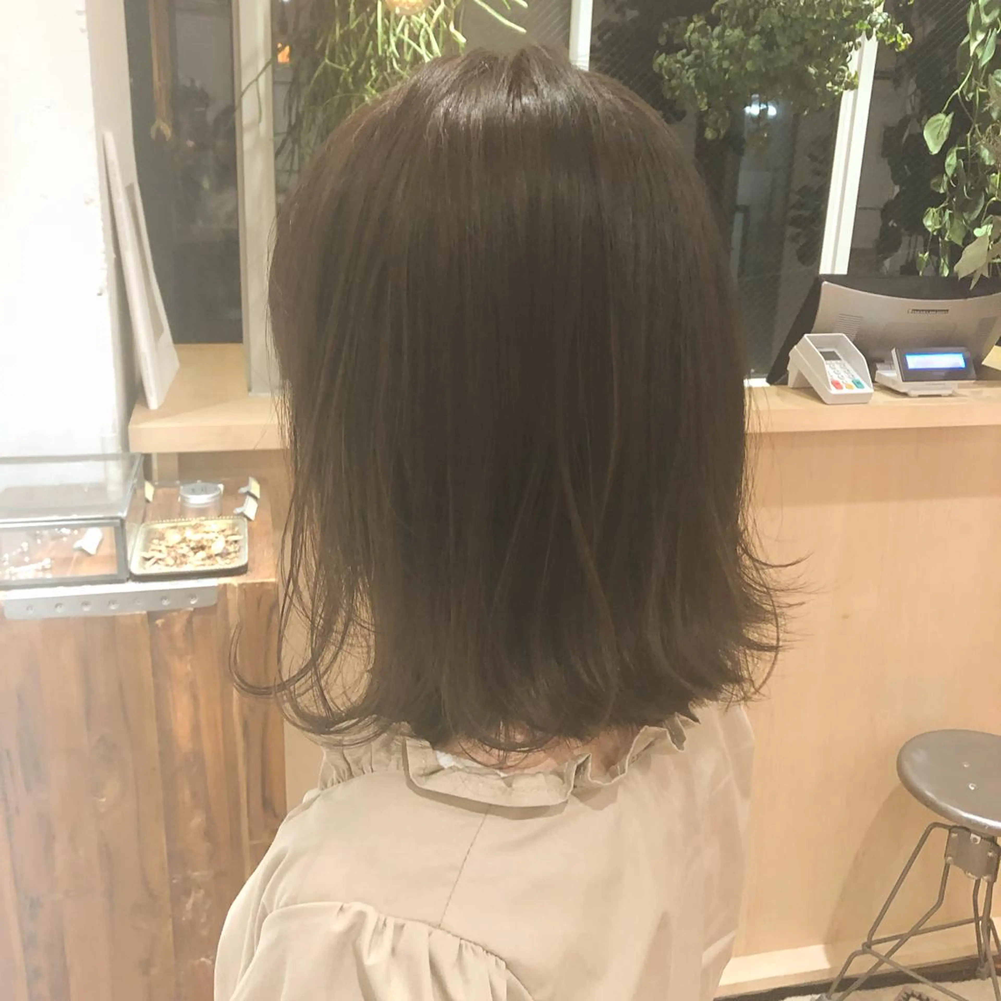 ミディアム カラー 🟩くすみカラー/ボ ブ/ショート/大司のヘアスタイル