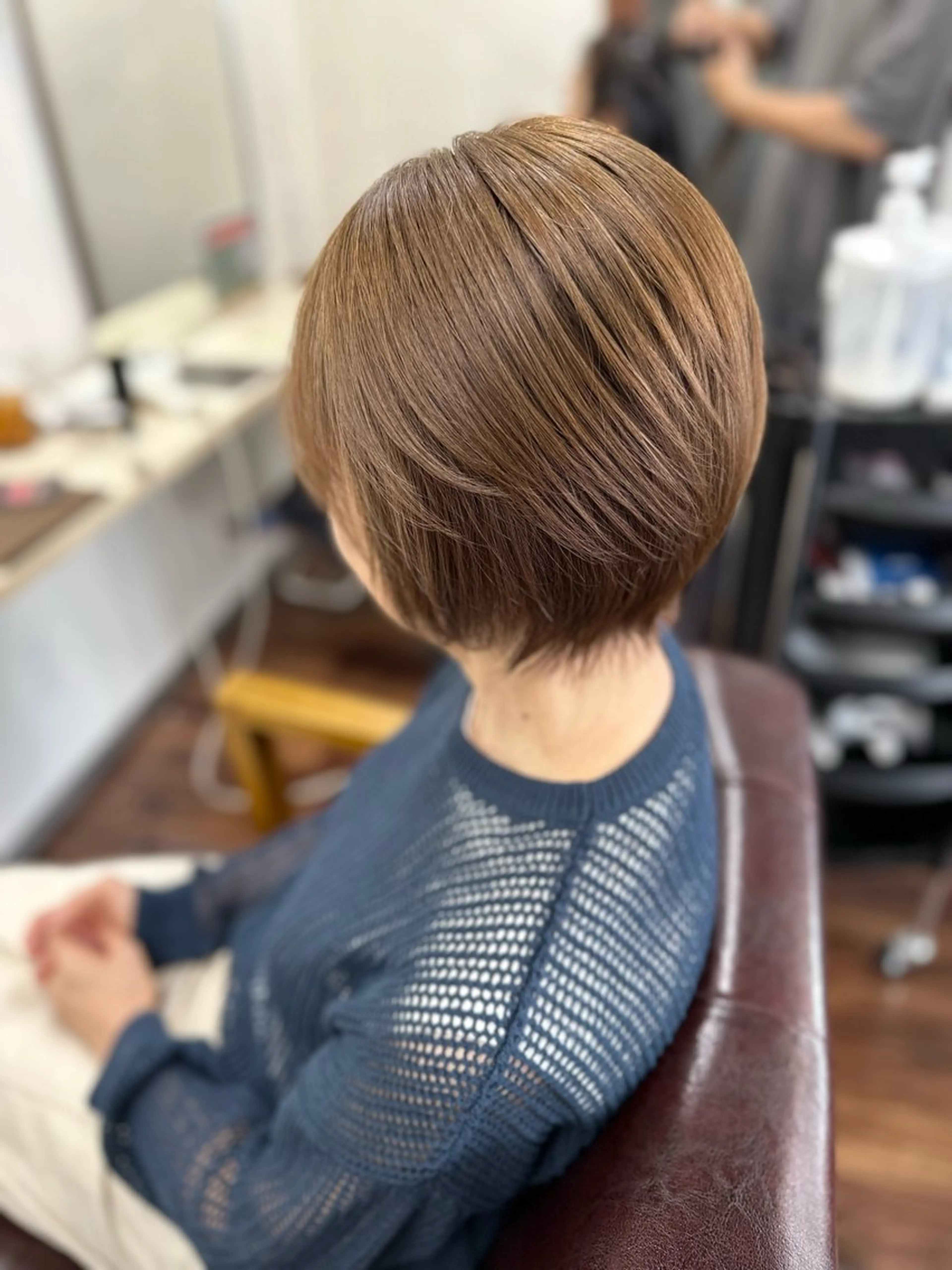 ショート カット 桝本 由佳のヘアスタイル